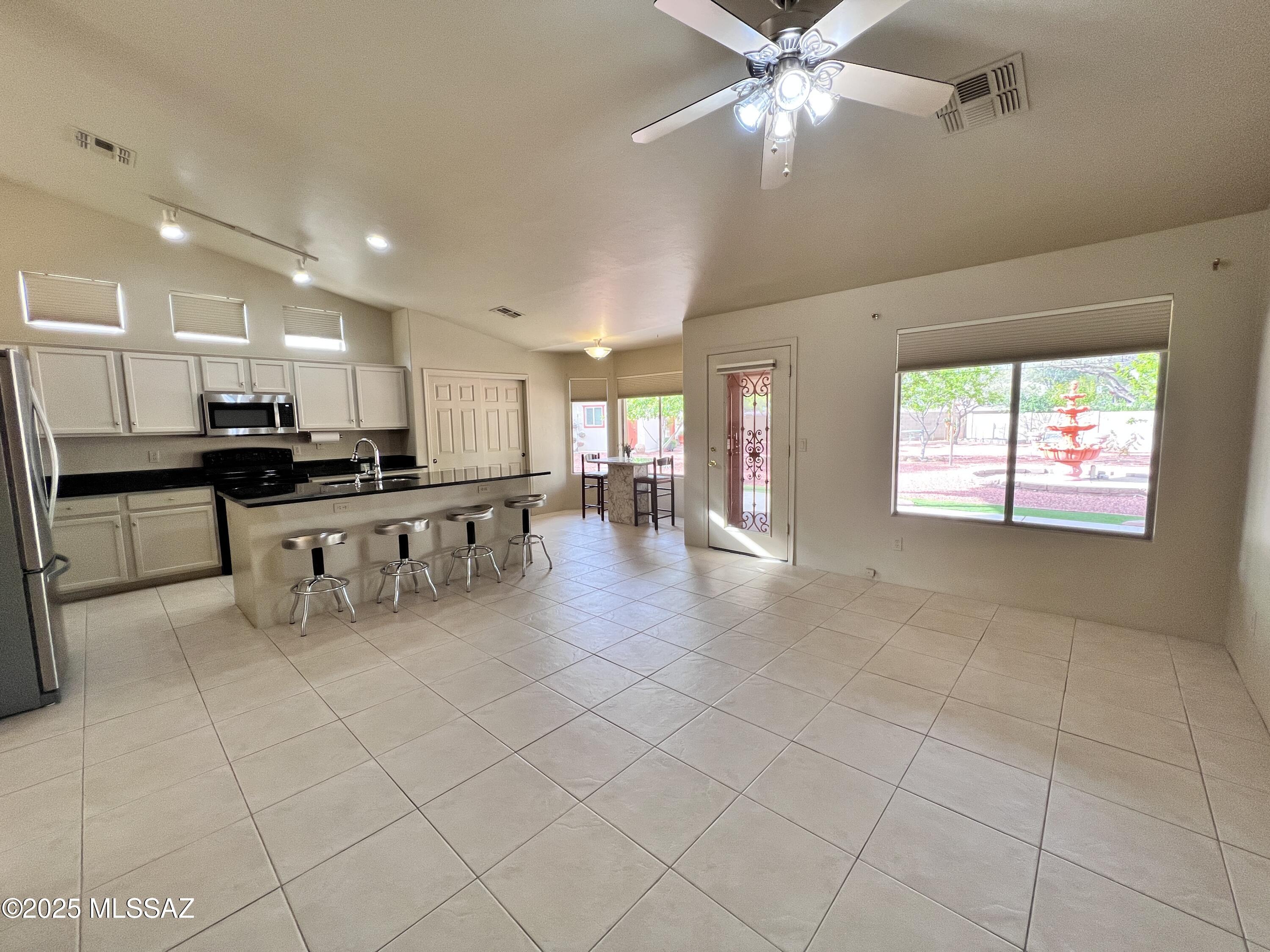 Make this 3bdr/2ba in Continental Ranch your home!
Bright/open living room/dining room with high ceilings, The kitchen  over looks the Greatroom and features granite counters, stainless steel appliances, electric cooktop oven, island, pantry and more.
Fabulous backyard w/extended covered patio and if you love plants this is your home!
Spacious primary bedroom w/ensuite offers dual vanity and walk-in shower.
The community offers something for all, a community pool, spa, sports park, skateboarding and more!
