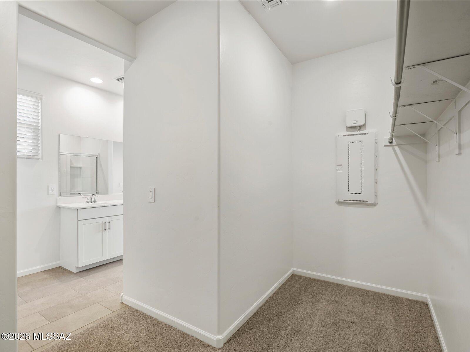 This home features a bright open-concept layout with 3 bedrooms and 2 bathrooms, plus a versatile flex space just off the kitchen for added functionality. The primary suite includes a spacious walk-in closet with plenty of storage.
Summerstone is now selling in Marana, AZ, near the Continental Ranch area with easy I-10 access connecting you to Marana and Northwest Tucson. Enjoy nearby outdoor destinations like Saguaro National Park, El Rio Preserve, and the community park. Move-in ready with a washer, dryer, refrigerator, and whole-home blinds included.