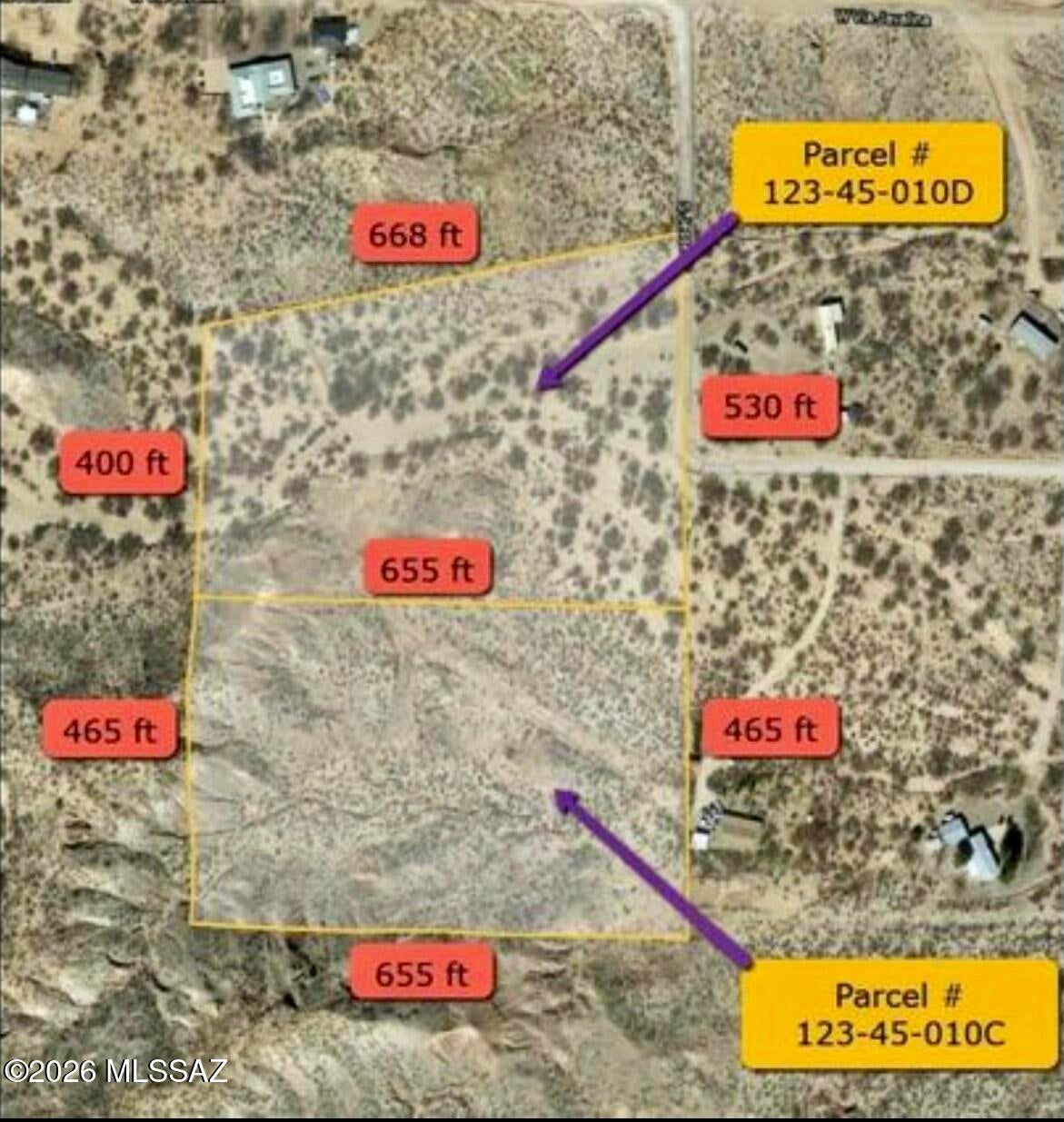 14 ACRES OF SOUTHERN ARIZONA BEAUTY! Discover the perfect opportunity to create your own desert retreat! This expansive 14-acre property, combining parcels #123-45-010C and #123-45-010D, offers breathtaking mountain views, peaceful desert surroundings, and plenty of space to bring your vision to life. Enjoy the privacy and freedom that come with owning acreage, while taking in stunning sunsets and wide-open Arizona skies. Whether you're dreaming of building a custom home, creating a private getaway, establishing a horse property, or simply owning a piece of Southern Arizona's natural beauty, this property offers endless possibilities. Don't miss your chance to own this unique slice of Arizona! Call today to schedule your private viewing!