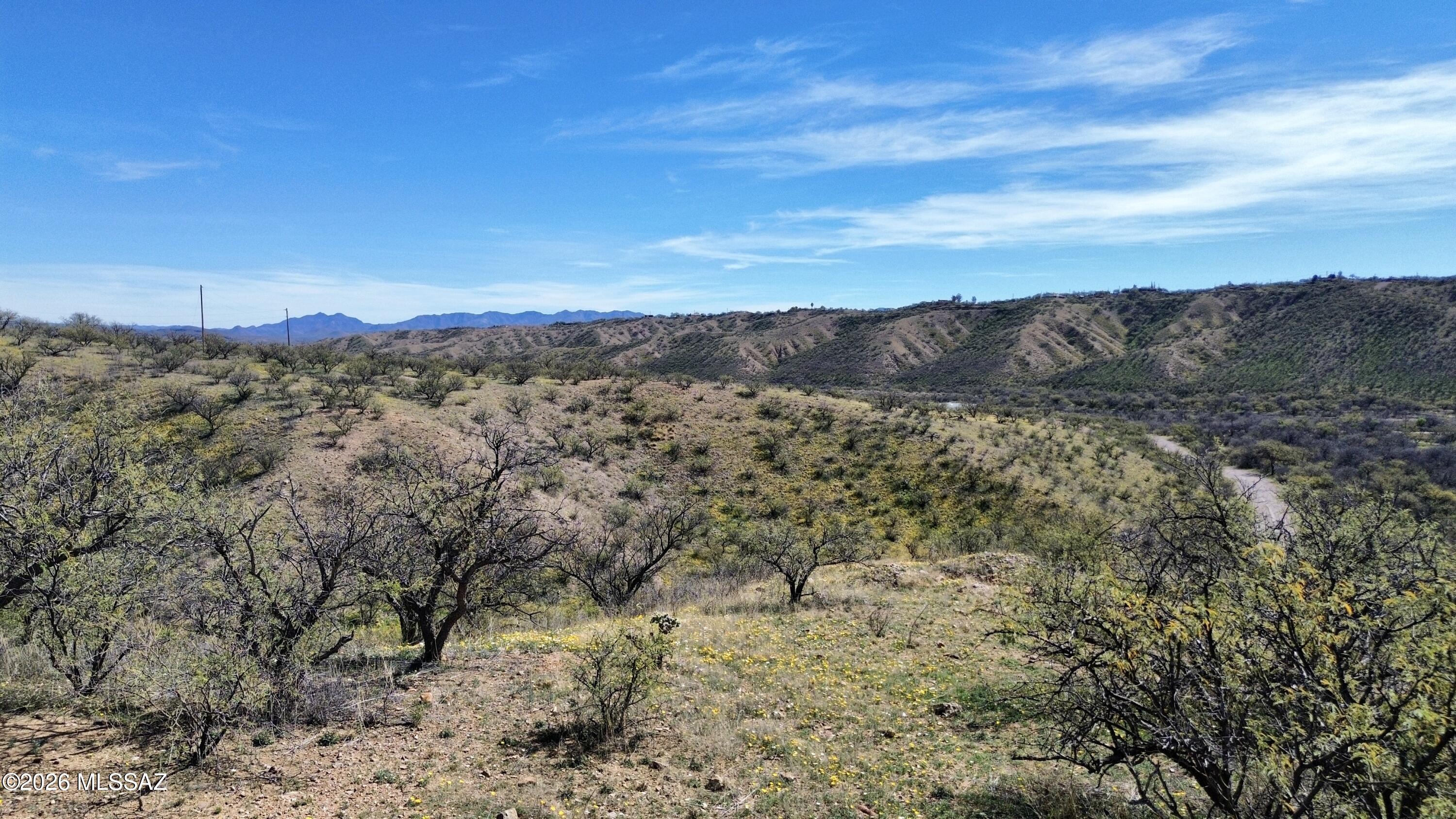 Build your dream home on this 1-acre hilltop lot in Rio Rico, Arizona, offering wide-open space and elevated views of the surrounding desert landscape. This parcel provides a peaceful setting with plenty of room for a custom home, workshop, or outdoor living areas.
No HOA, giving you flexibility and freedom to design and use the property to fit your lifestyle. Enjoy the privacy of hilltop living while still being conveniently located near shopping, dining, schools, and easy access to Nogales and I-19 for commuting.
Utilities are nearby (buyer to verify), and the gently sloped terrain offers multiple potential building sites. Perfect for a site-built home or long-term investment in a growing Southern Arizona community.
Don't miss this opportunity to own acreage with views in Rio Rico.
