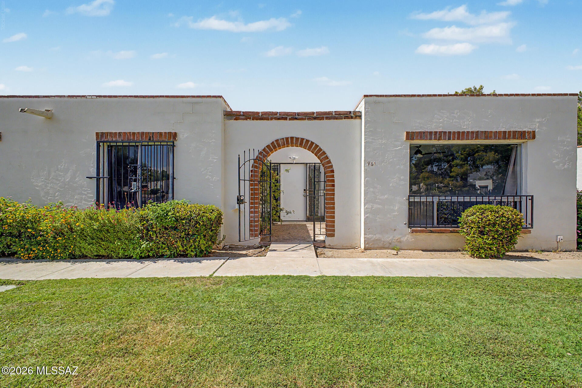 Beautifully updated and move-in ready, this charming Las Solanas townhome is set in a park-like community and welcomes you through a gated courtyard into a bright, inviting interior. Featuring a remodeled kitchen and updated bathrooms, the home blends modern style with everyday comfort--perfect for cooking, gathering, and entertaining. This 2-bedroom, 2-bath layout offers 1,033 sq ft of easy living, highlighted by a spacious primary suite with a full bath, walk-in closet, and direct access to the back porch. The laundry room is conveniently located just off the back porch area for added functionality. Enjoy low-maintenance living with access to the community pool, plus a convenient East Tucson location close to shopping, dining, and daily essentials. Don't miss this refreshed, comfortable home in a serene setting.