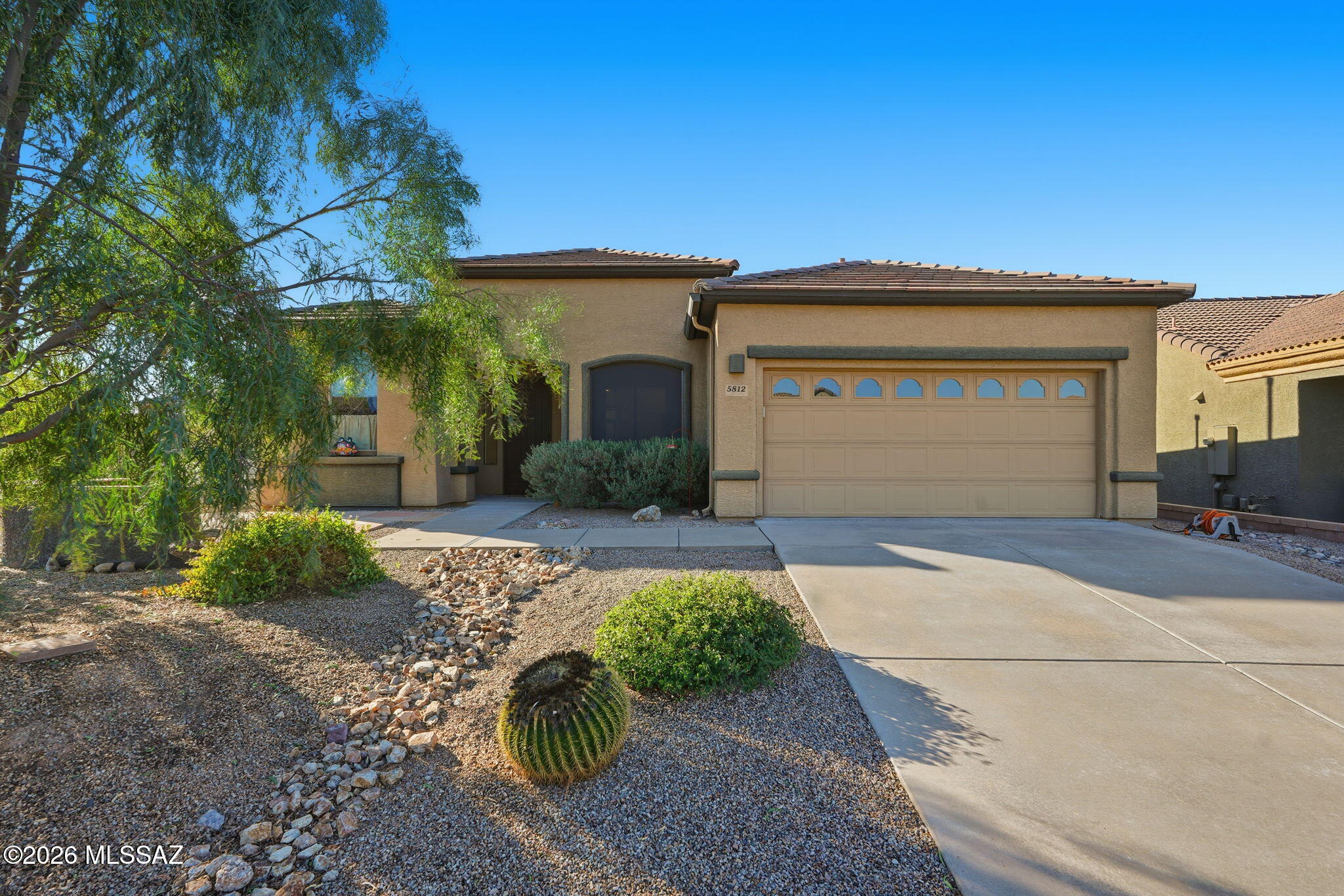 Tucked away in a quiet, gated community, this charming corner-lot home offers the kind of peace, privacy, and mountain beauty that makes desert living so special. From the moment you arrive, the flagstone front patio invites you to slow down, sip your morning coffee, and take in the mountain views that stretch out in front of you--your own front-row seat to Arizona's ever-changing skies.

Inside, the home feels warm, polished, and thoughtfully updated. Luxury plank vinyl flooring flows throughout, creating a cohesive, low-maintenance space designed for easy living. The upgraded kitchen is both stylish and functional, featuring granite countertops, painted cabinetry, under-cabinet lighting, and top-of-the-line appliances--perfect for everyday meals or entertaining friends.