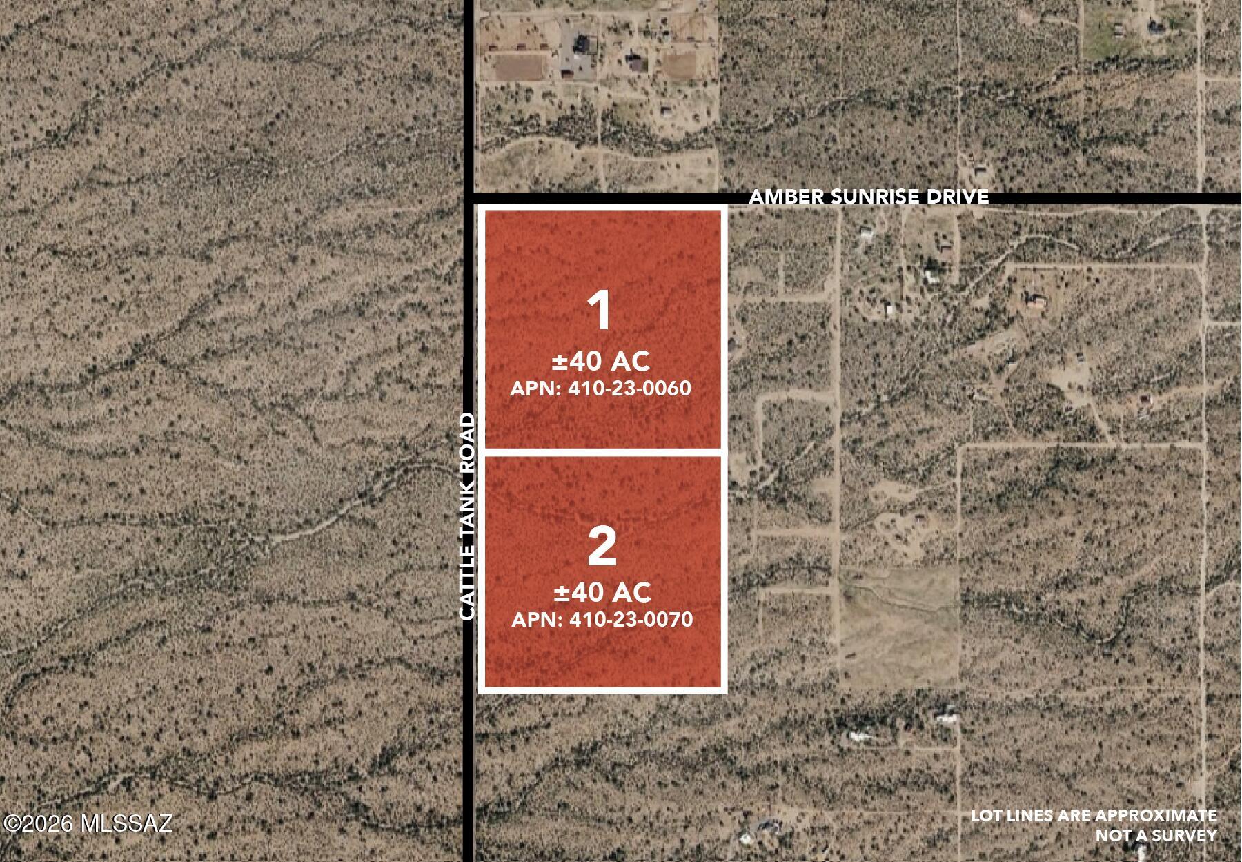Discover an exceptional opportunity to own up to ±80 acres of pristine Sonoran Desert land in Pinal County, ideally situated near Marana and Red Rock, Arizona. Comprised of two separate ±40-acre parcels, this versatile property is available individually or as a combined ±80-acre holding, making it an outstanding investment, ranch, or future estate opportunity. Enjoy easy access via Cattle Tank Road and Amber Sunrise Drive, with recent road improvements providing convenient connectivity to I-10, the Marana and Red Rock exits, Highway 79, Catalina, Oracle, Tucson, and Phoenix. Power is available along the eastern boundary through Trico Electric, adding to the property's development potential. The land is predominantly flat, highly usable, and showcases the natural beauty of the Sonoran Desert. Mature saguaros, mesquite trees, cholla cactus, and other native vegetation create a stunning desert landscape rich with wildlife and natural character. Scenic washes meander throughout the property, enhancing both its beauty and functionality for recreational, equestrian, or residential use. Zoned GR (General Rural) in Pinal County, the property offers flexibility for a variety of uses, including custom homes, horse facilities, agricultural activities, and rural living. With no HOA restrictions, you have the freedom to create your own private ranch, equestrian retreat, or desert estate while enjoying wide-open spaces and breathtaking views. Take in spectacular panoramic vistas of the Owl Head Buttes, Tortolita Mountains, and Picacho Peak from virtually every corner of the property. Whether you're seeking a long-term investment, a private getaway, or a place to build your dream ranch, this rare offering combines location, accessibility, and natural beauty in one remarkable package. Seller will consider selling all ±80 acres or individual ±40-acre parcels. Explore the virtual tour to fully appreciate the scale, beauty, and potential of this outstanding desert property.