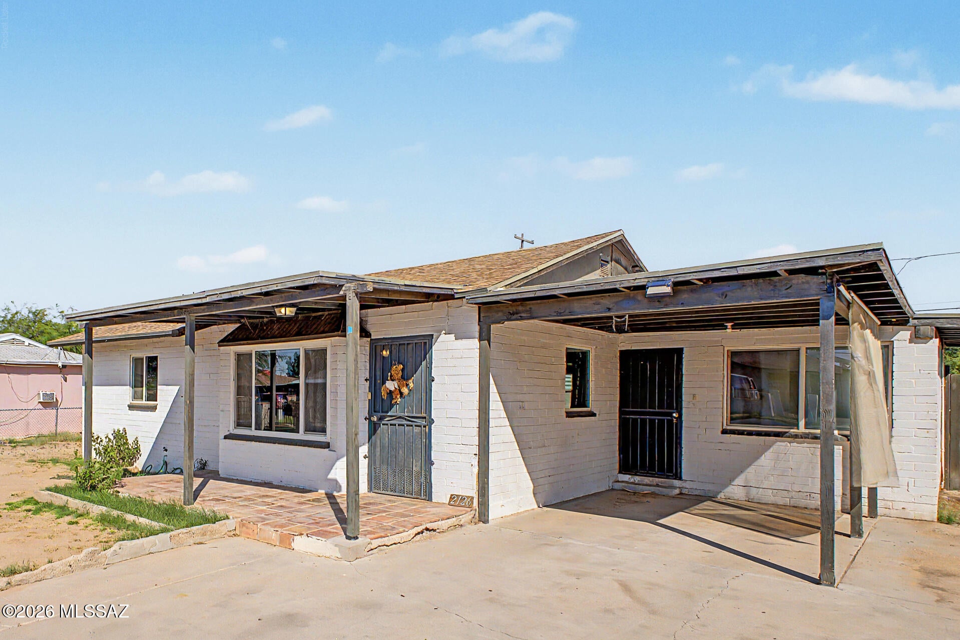 This 3 bed, 2 bath home offers 1,650 sq ft with a desirable split-bedroom floor plan and plenty of potential. Major systems have a head start with the roof, water heater, and HVAC all approximately 7 years old. Enjoy convenient access to shopping, entertainment, and recreation. The structure in back offers potential for a future garage, workshop, or storage space, though it does need a roof. Bring your vision and make this property shine.