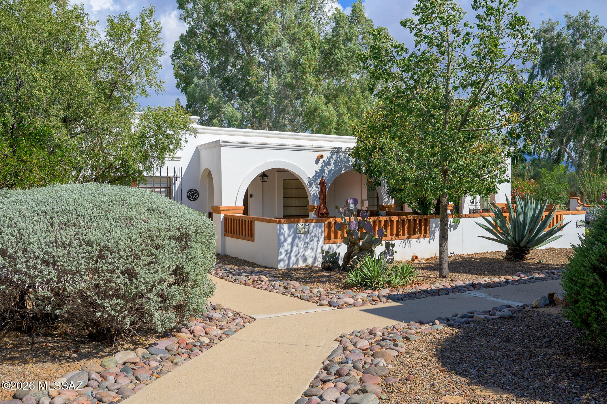 Welcome to this adorable 1-bedroom villa in the Villas West community in Green Valley! Offering 588 square feet of efficient, low-maintenance living, this inviting Villa is the perfect Arizona snowbird property, affordable desert home, or investment property.  Step inside and fall in love with the timeless beauty of authentic Saltillo tile floors, adding warmth, character, and true Southwest charm throughout the living space. This distinctive feature creates a cozy, inviting atmosphere that perfectly complements the Arizona lifestyle. Enjoy effortless living with a comprehensive monthly HOA that covers an impressive list of essentials, including access to the community pools, water, sewer, trash, and extensive major components--including roof, HVAC, exterior painting, landscaping, and even the water heater. It's the ultimate low-maintenance home designed for ease and peace of mind.  Located in a vibrant 55+ active adult community, you'll have more time to explore everything Green Valley Recreation has to offer, including fitness centers, swimming pools, and endless social activities.  Why rent when you can own your own desert escape? Secure your place in one of Southern Arizona's most popular retirement destinations today!