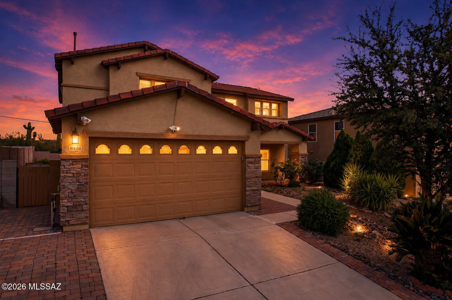 Spacious and inviting two-story home in Hartman Vistas offering a versatile floor plan perfect for modern living. Enjoy formal living and dining areas, a separate family room, and plenty of space to gather and entertain. A downstairs bedroom with a full bath is ideal for guests or multi-generational living. Upstairs features a large loft and comfortable bedrooms, providing flexible living space for work, play, or relaxation. A wonderful opportunity in a desirable Northwest Tucson community.