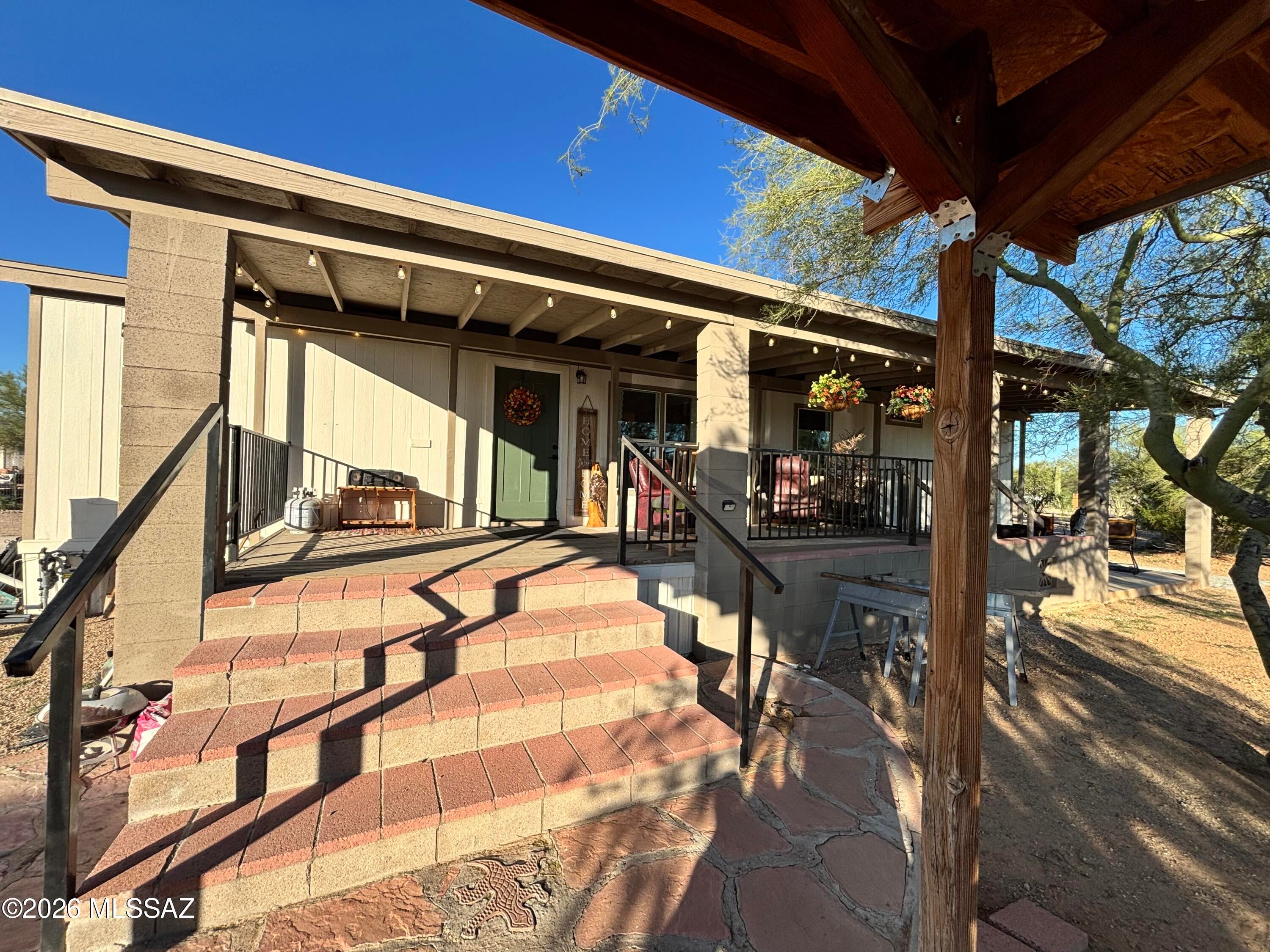 Discover the freedom and tranquility of Arizona rural living at 3670 S Gold Flower Avenue! Enjoy wide-open spaces, beautiful desert surroundings, and the privacy of country living while remaining within reach of Tucson's everyday conveniences. This property offers the opportunity to embrace a relaxed lifestyle with room to enjoy the outdoors, entertain, and make lasting memories. A brand-new HVAC system provides enhanced comfort and peace of mind throughout the seasons. Experience breathtaking Arizona skies, peaceful surroundings, and the charm of Southwest living. Whether you're seeking a quiet retreat or a place to call home away from the city's hustle and bustle, this property offers an inviting opportunity to enjoy the best of rural Arizona living!