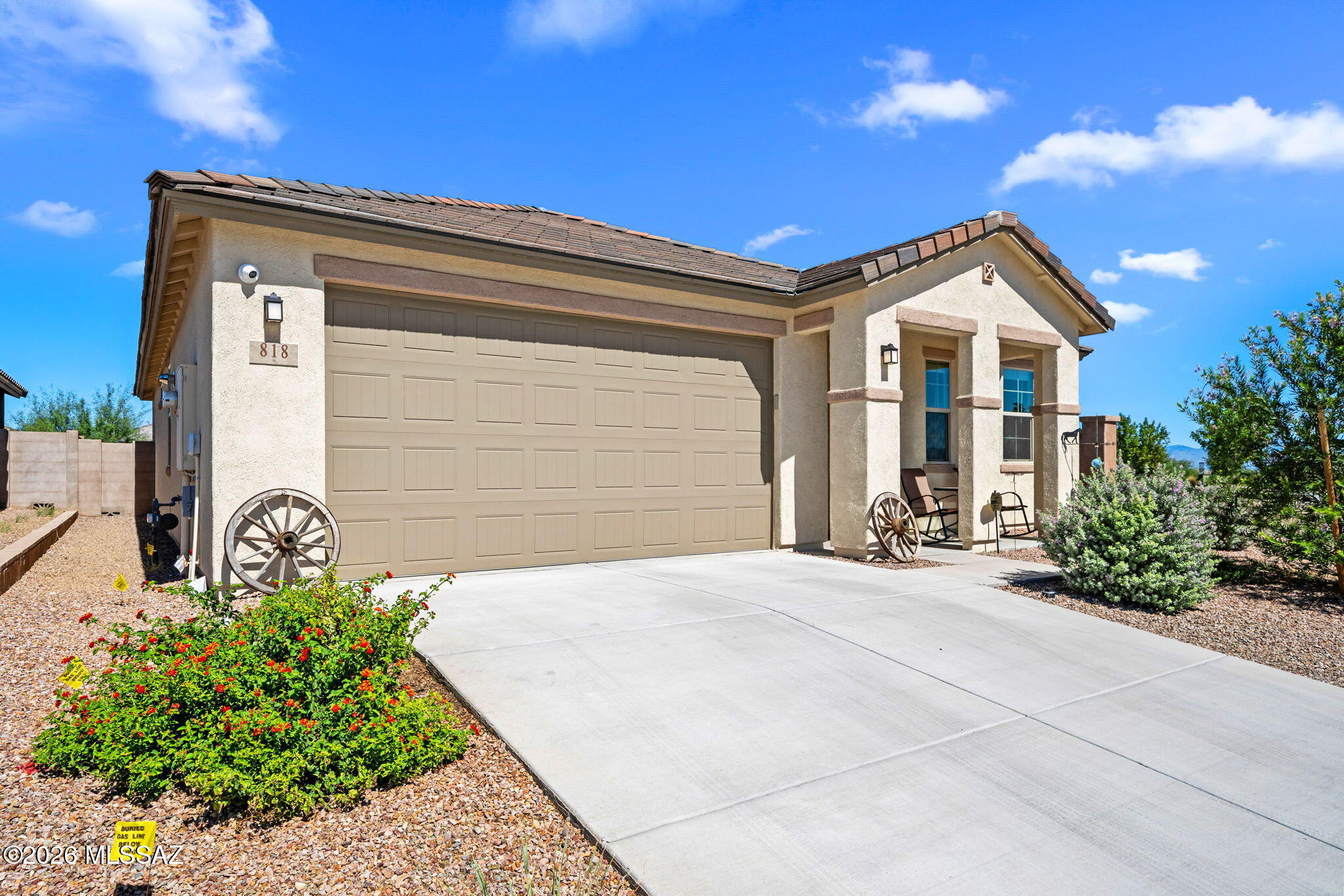 Rare opportunity to own a highly upgraded, completely turn-key home just steps from the neighborhood clubhouse! Spanning 1,708 square feet, this beautifully designed 3-bedroom plus den, 2-bathroom layout offers the perfect balance of effortless modern living and resort-style convenience.

· Spacious 3BR + Den Layout - Features three comfortable bedrooms and a versatile den, perfect for a dedicated home office, hobby room, or gym.

· Premium Corner Lot - Enjoy maximum privacy, enhanced curb appeal, and expanded outdoor space with only one shared side neighbor. · Fully Landscaped Oasis - Professionally completed, low-maintenance front and backyard spaces ready for immediate outdoor enjoyment.

· Chef's Dream Kitchen Package - High-end French Door Refrigerator and a premium multi-function Microwave/Airfryer/Grill combo unit are fully included.

· Turnkey Washer & Dryer Convey - Save thousands in move-in costs with the premium laundry appliances already in place.

· Resort-Style Neighborhood Amenities - Enjoy easy access to the nearby community clubhouse, sparkling swimming pool, vibrant pickleball courts, and a fun community playground