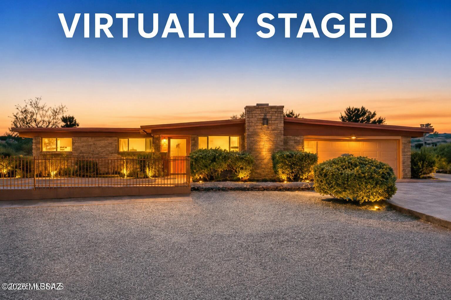 Don't miss this beautifully maintained 4-bedroom, 2-bath home offering 2,277 sq. ft. on a spacious 0.40-acre lot with NO HOA! This charming brick home features a custom kitchen, fireplace, abundant storage, mountain views, RV parking, and generous indoor and outdoor living spaces. Located in an established Sahuarita neighborhood, this property combines comfort, character, and flexibility that today's buyers are looking for. Professional photography and showings coming soon. This one won't last!