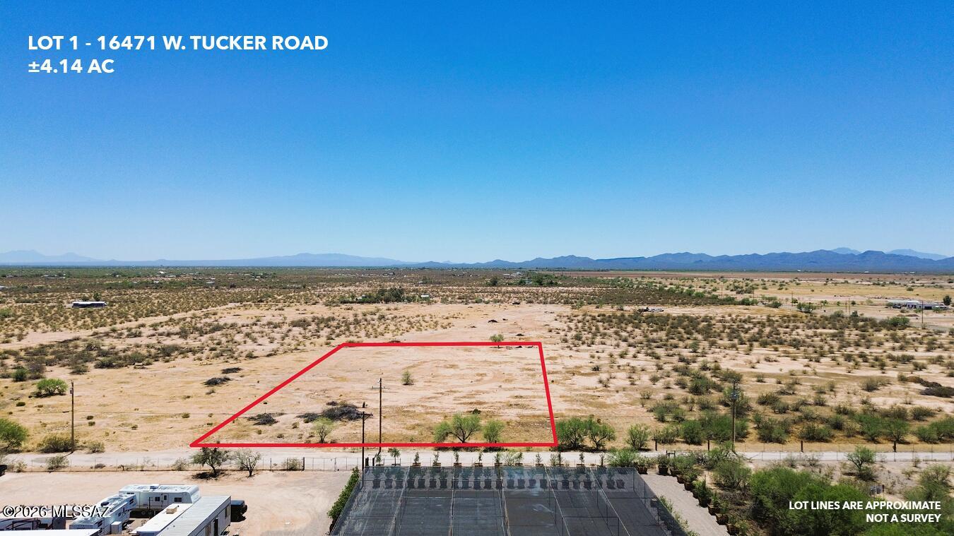 Prime +/-4 Acre Opportunity in the Growing Avra Valley / Marana Area ! Exceptional opportunity to own ±4 acres of flat, highly usable land in the desirable Avra Valley / Marana area near the intersection of Anway and Tucker.  This property offers flexibility for development, investment, or creating a private rural estate. Featuring convenient access with paved roads nearby and power available at the property line, this parcel is well-positioned for immediate use or long-term appreciation. The surrounding area is characterized by expansive open spaces, with significant nearby land holdings owned by the city for water rights--helping preserve the area's rural setting and scenic desert landscape for years to come. Enjoy....
