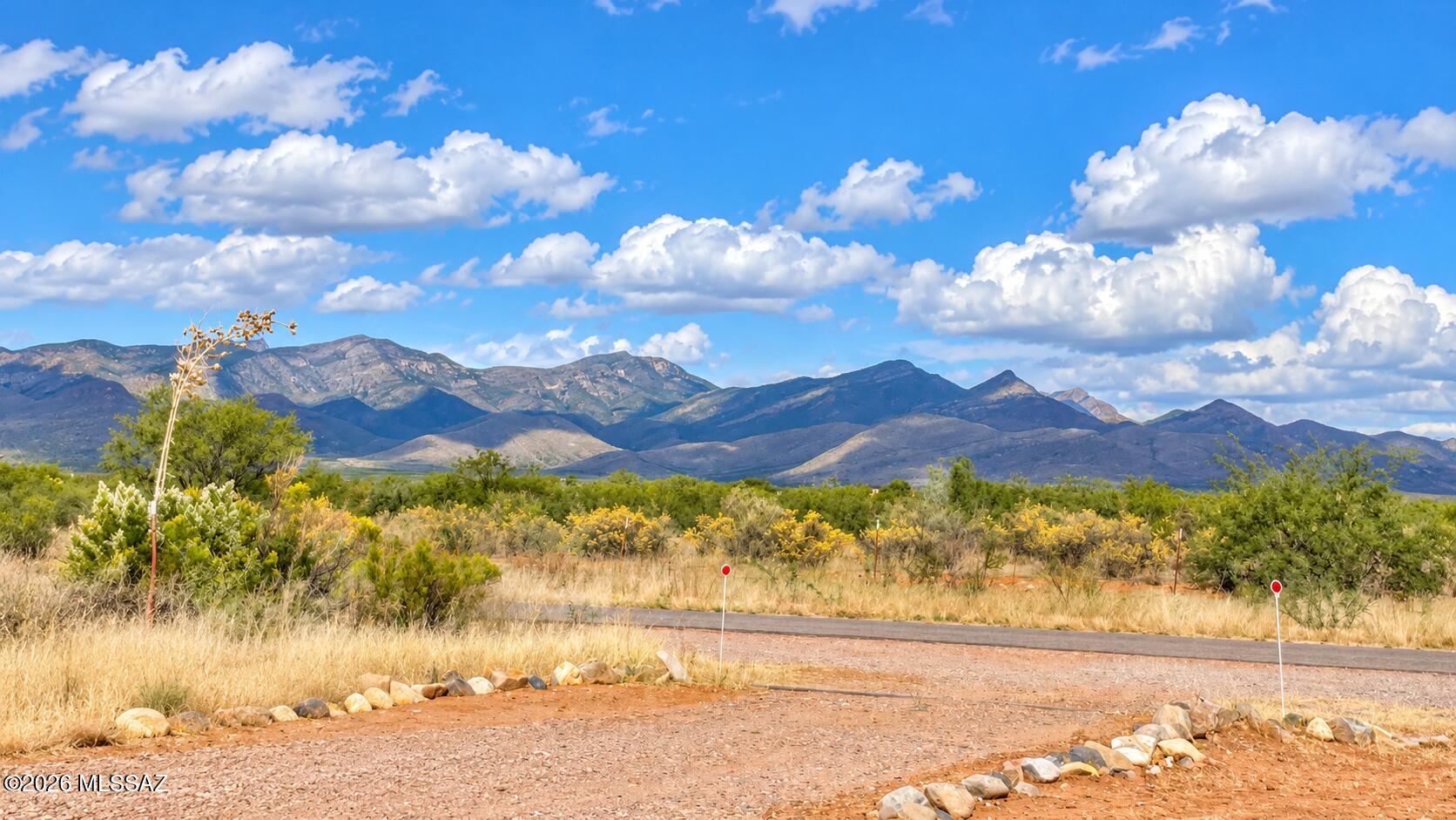 Some places just feel special the moment you find them, and this hidden gem in Huachuca City is one of them. Set up for your next
chapter, this rare Cochise County property welcomes a manufactured, mobile or sitebuilt home with an additional full RV hookup. The essentials are already
here: city water, natural gas, electric, septic, and a 50-amp RV hookup. You'll also find a barn, two sheds, washer and dryer hookups, a basketball pad and
hoop, firepit, fully fenced and gated grounds, and a charming, turfed patio where you can take in spectacular panoramic mountain views. With no HOA, a
paved street, and Sierra Vista and Fort Huachuca just minutes away, this is a one-of-a-kind opportunity to make a little piece of Southeast Arizona your
own. Come see what makes it so special.