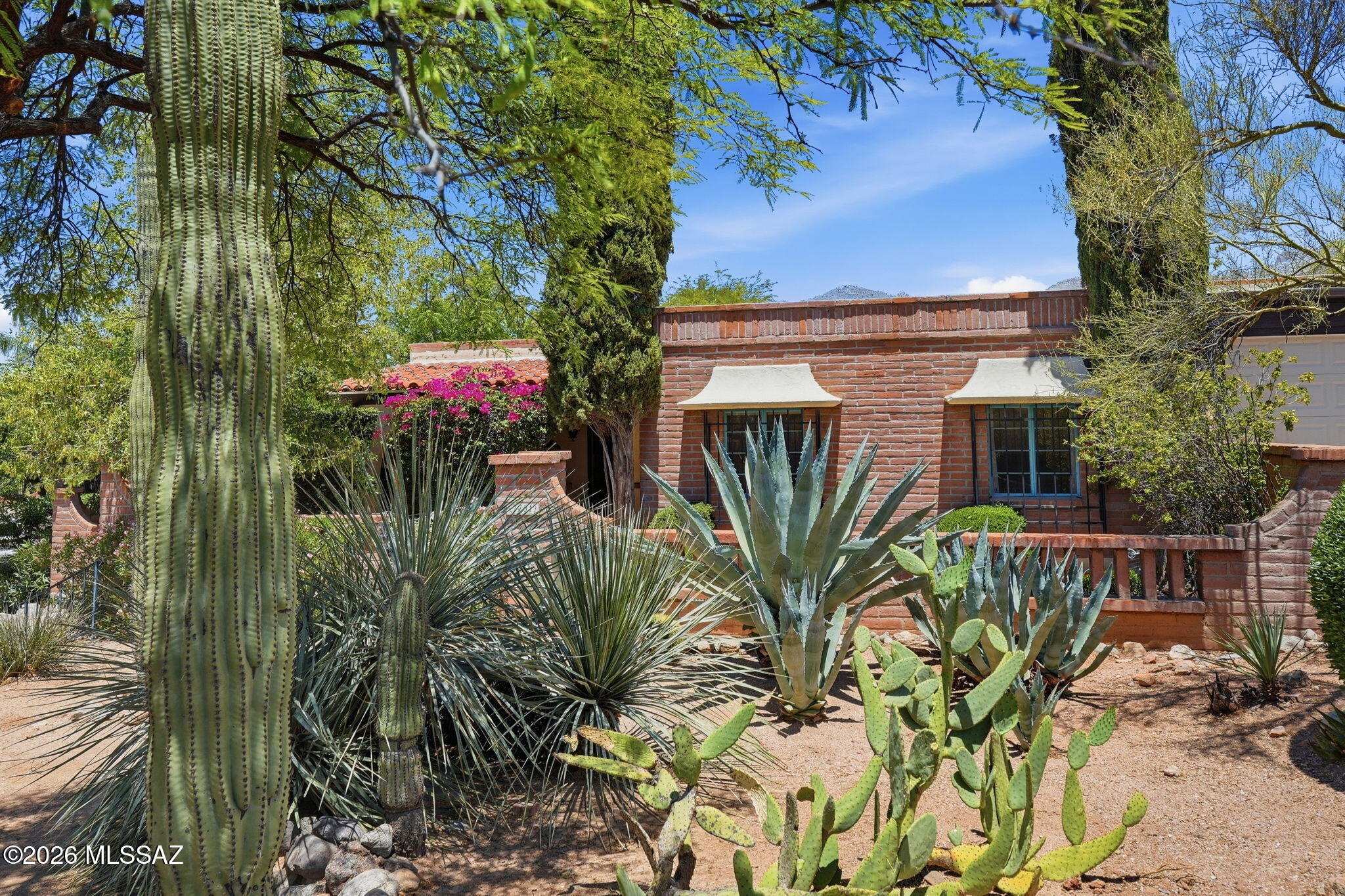 Nestled in the heart of Catalina Pueblo in the sought-after Catalina Foothills, 2701 E Avenida De Posada is a well-maintained townhouse that blends classic Tucson character with comfortable everyday living.  Built in 1972 and thoughtfully designed, this 3-bedroom 2-bath home offers approximately 1767 square feet of inviting living space.  A welcoming front courtyard leads into living areas filled with natural light and timeless Southwestern charm, while the backyard has amazing views of the mountains.  The functional layout offers an easy flow for both relaxing and entertaining, while the Catalina Pueblo community is located close to local dining, shopping, golf, and scenic foothill hiking trails.  Come and enjoy the relaxed lifestyle and scenic beauty this home has to offer.