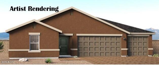 Welcome to this spacious and beautifully designed three-bedroom, 2 bath home offering comfort, functionality, and plenty of room to enjoy everyday living. The open concept floor plan creates a seamless flow between the
living, dining, and kitchen areas, making it perfect for entertaining or relaxing with family.
A 3-car garage provides abundant space for vehicles,storage,hobbies, or work out area, over size homesite
