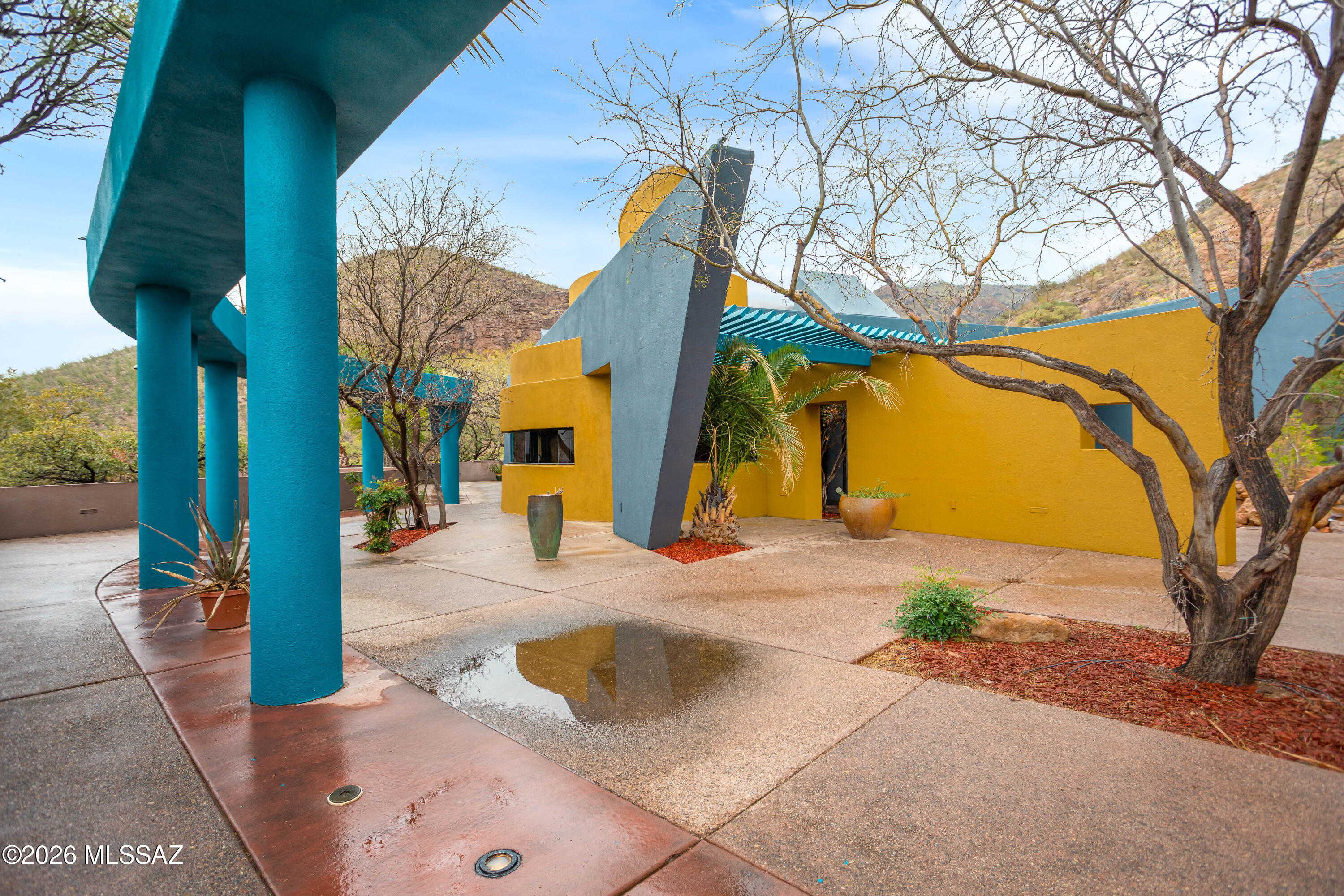 Discover a one-of-a-kind desert mountain compound tucked away outside historic Bisbee, offering a spacious main residence, guest apartments, a yoga loft, and a dedicated artist studio perfect for artists, retreats, or income potential as a ranch and or as a guest ranch. Surrounded by peaceful high-desert views with a total of 2,600 acres comprising 770 acres of deeded land with the balance in state and BLM leases. This is a working cattle ranch that currently holds 57 head of black angus beef. Located approximately 20 minutes outside of Historic Bisbee Arizona and a short 1.5-hour drive to Tucson International Airport. Accessed by a scenic dirt road, this unique rural property offers privacy, wide-open desert views, and peaceful surroundings