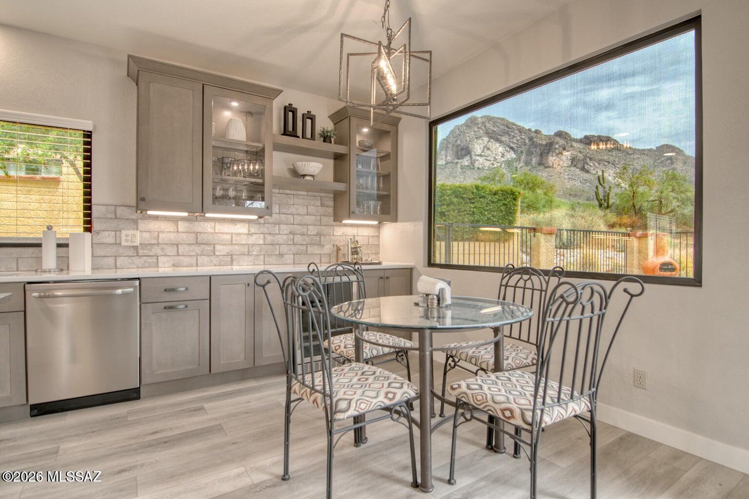 Step into comfort and elegance with this fully furnished resort patio home, fresh off of an amazing remodel and designed for extended stays in style. Enjoy breathtaking views of Pusch Ridge Mountain and the manicured golf course right from your private back patio--ideal for relaxing or entertaining. Inside, the home features a split bedroom layout with two en suites, providing privacy and space for guests. The den offers an ideal workspace, allowing you to stay productive when needed. With over 1,850 square feet of living space, two cozy fireplaces, and king-sized bedding, every detail is tailored for your comfort. Located just steps from the Hilton El Conquistador Resort & Spa, this home offers unmatched convenience for dining, convenience for dining, spa treatments, and scenic walks. All utilities included (with electric cap) Call for seasonal rates and availability
Property available Beginning April 1st.
