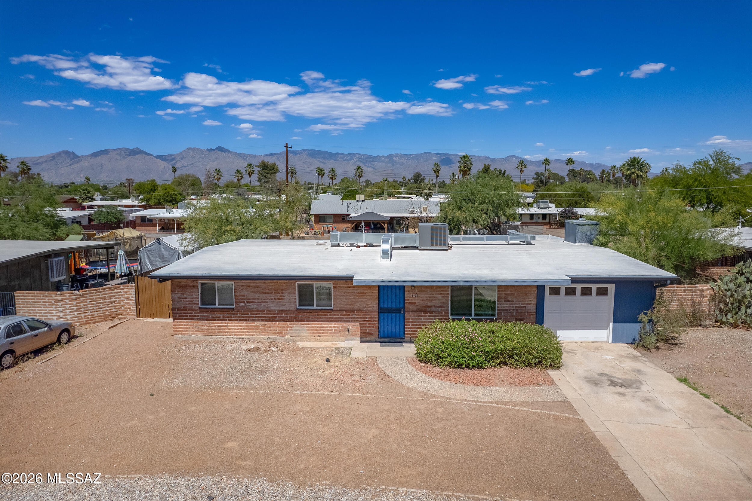 Fully remodeled 4-bedroom, 2-bath home on a large lot in Terra Del Sol. Located in a desirable neighborhood with convenient access to shopping, dining, and outdoor recreation, this property offers a great balance of comfort and accessibility.
The home has been thoughtfully updated with modern finishes throughout, including tile flooring, stainless steel appliances, and updated fixtures. The open great room offers plenty of natural light and a comfortable space for both everyday living and entertaining. The layout flows easily between the living, dining, and kitchen areas, creating a functional and welcoming feel.
The front and backyard offer a clean slate, ready for your landscaping ideas and personal touch. An existing koi pond is in place and ready to be brought back to life. Move-in ready with the major updates already complete.