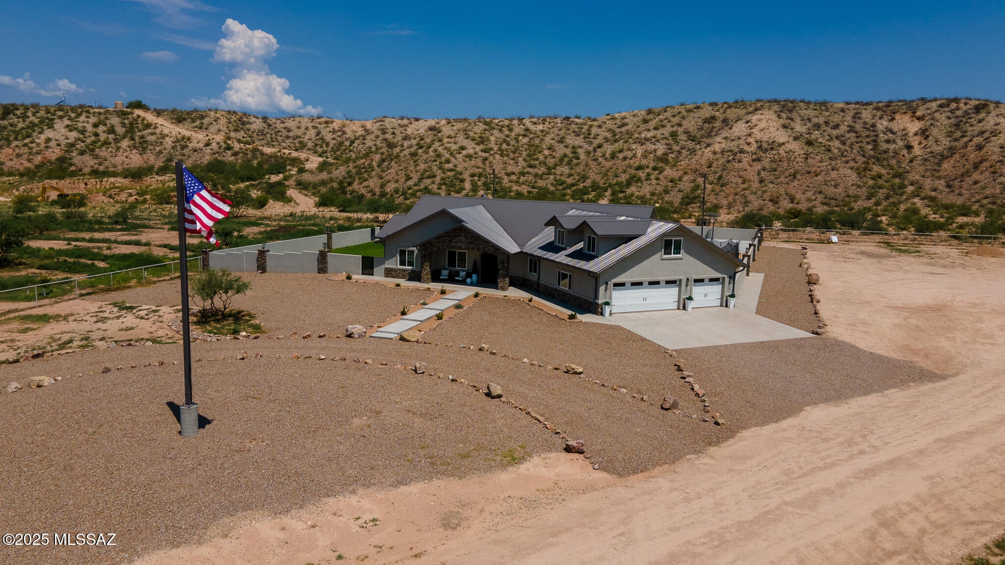 Welcome to The Ramsey Ranch-where country living meets comfort, recreation and a true working ranch lifestyle! This impressive property features a 3,551sqft home with 4 bed, 3.5 baths and an open, inviting floor plan. Inside you'll find granite countertops, oversized doors, a spacious laundry room with cabinetry and a beautiful stone-surround wood-burning fireplace. Step outside and the possibilities really open up! Horse-ready amenities include 2 pastures, a riding arena, 8 steel corrals and a 72x60 hay barn. Enjoy a heated pool & spa, gazebo with outdoor shower and half bath, plus a basketball/pickleball court. The ranch setup includes a 50x75 insulated 3-bay shop, 100 sq ft meat locker, 22kW generator, private internet tower and 90 mature pecan trees. And horse facilities coming soon!