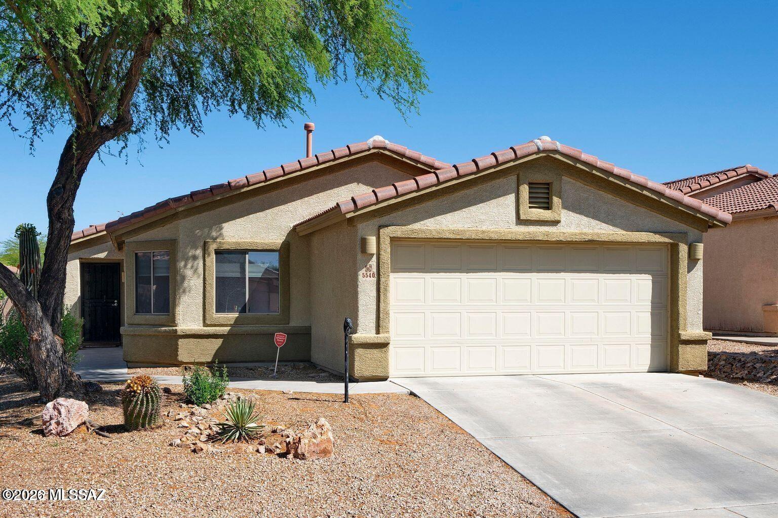 Very nice 4 bedroom 2 full bathrooms, this property offers spacious great room with fireplace, kitchen has lots of cabinet and counter space and eat-in dining area, master bedroom has awesome bathroom, dual vanity, soaking tub and separate shower. Relax under the covered patio and enjoy the lovely rear yard and sparkling pool. The community has tennis courts, basketball court, dog parks and hiking trails. This property will be clean and ready by -07/01/2026