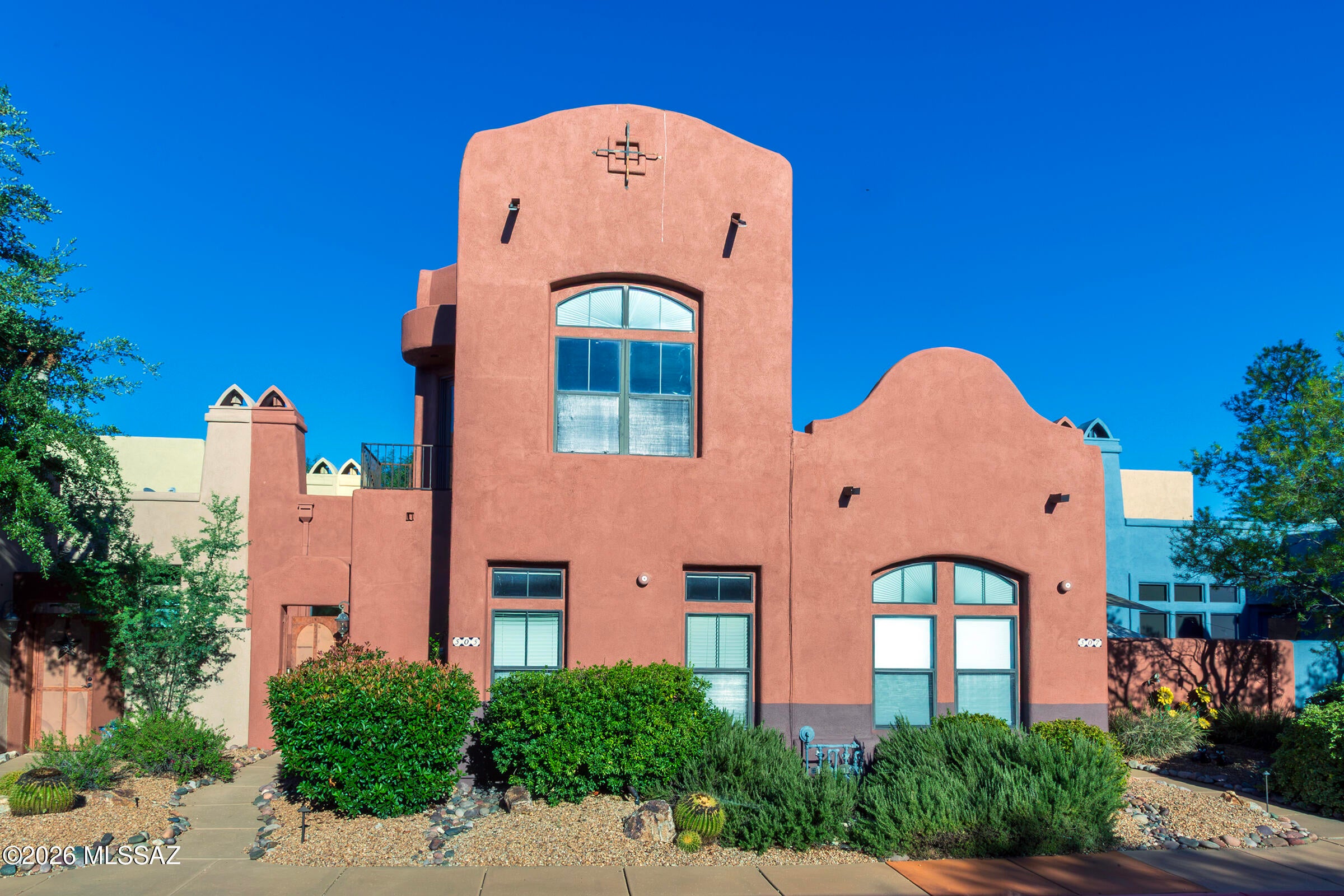 MOVE-IN Ready RENTAL! Enjoy this inviting townhome with resort-style living in the heart of beautiful & historic community of Tubac. Features 2 spacious primary suites & open great room provides a warm & welcoming space to relax by the cozy fireplace. Private courtyard with fireplace perfect for enjoying Arizona evenings & entertaining guests. Covered parking space. Experience the wonderful community amenities, pool, spa, fitness center & community Ramada with a full kitchen. Located near Tubac's charming shops, art galleries, restaurants & local attractions. Easy access to I-19