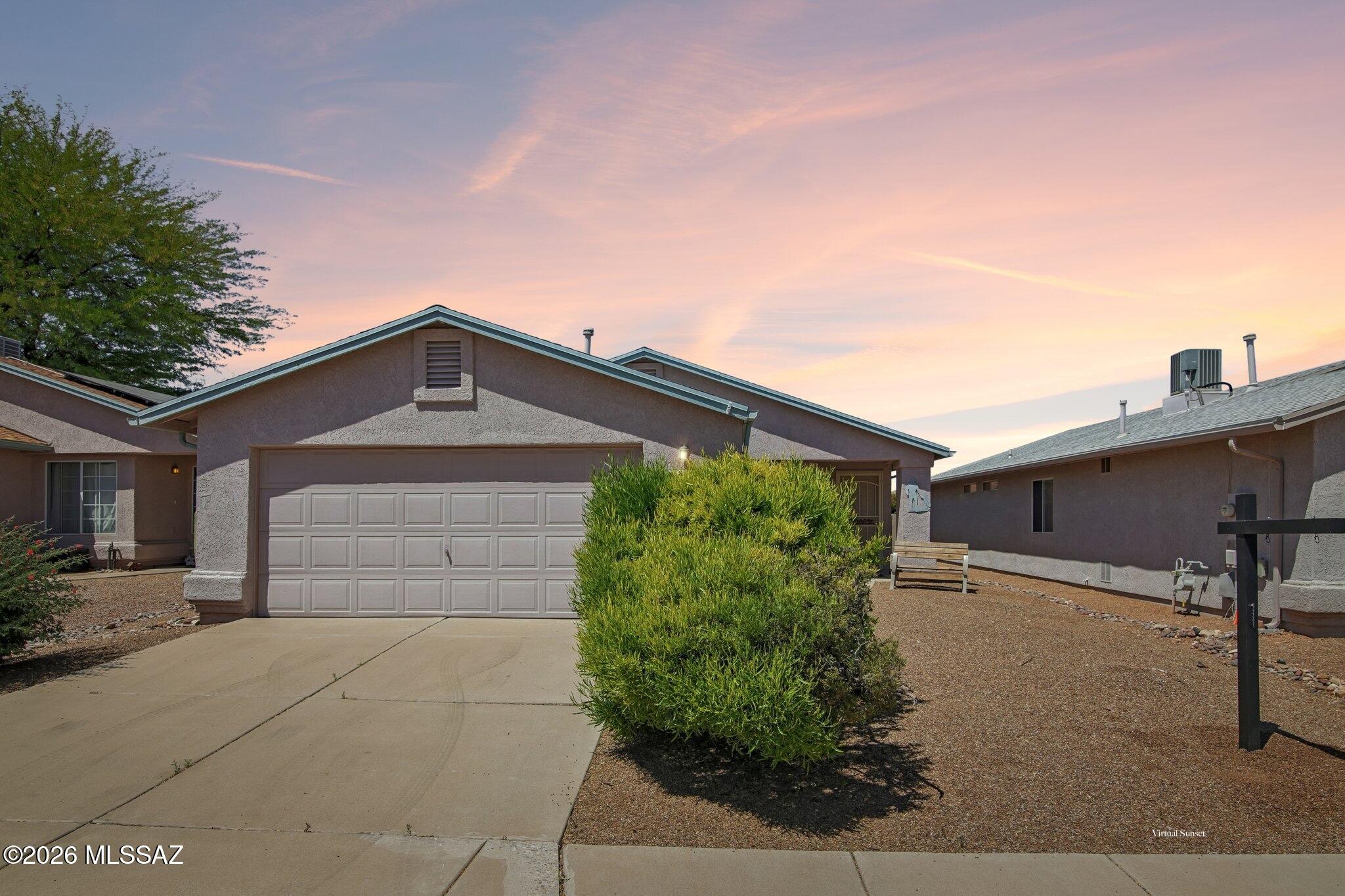 Charming and versatile, this spacious 1,304 sqft. 2-bedroom + Office, 2-bath home offers flexible living space to fit your needs. The open layout creates a comfortable flow, while the additional den provides the scale and potential for a future third bedroom conversion.Enjoy peace of mind with a brand new HVAC system installed in 2026. Step outside to enjoy a quaint backyard featuring a paver patio and low-maintenance turf--ideal for relaxing or entertaining. Complete with a 2-car garage, this home combines convenience, functionality, and inviting outdoor living.