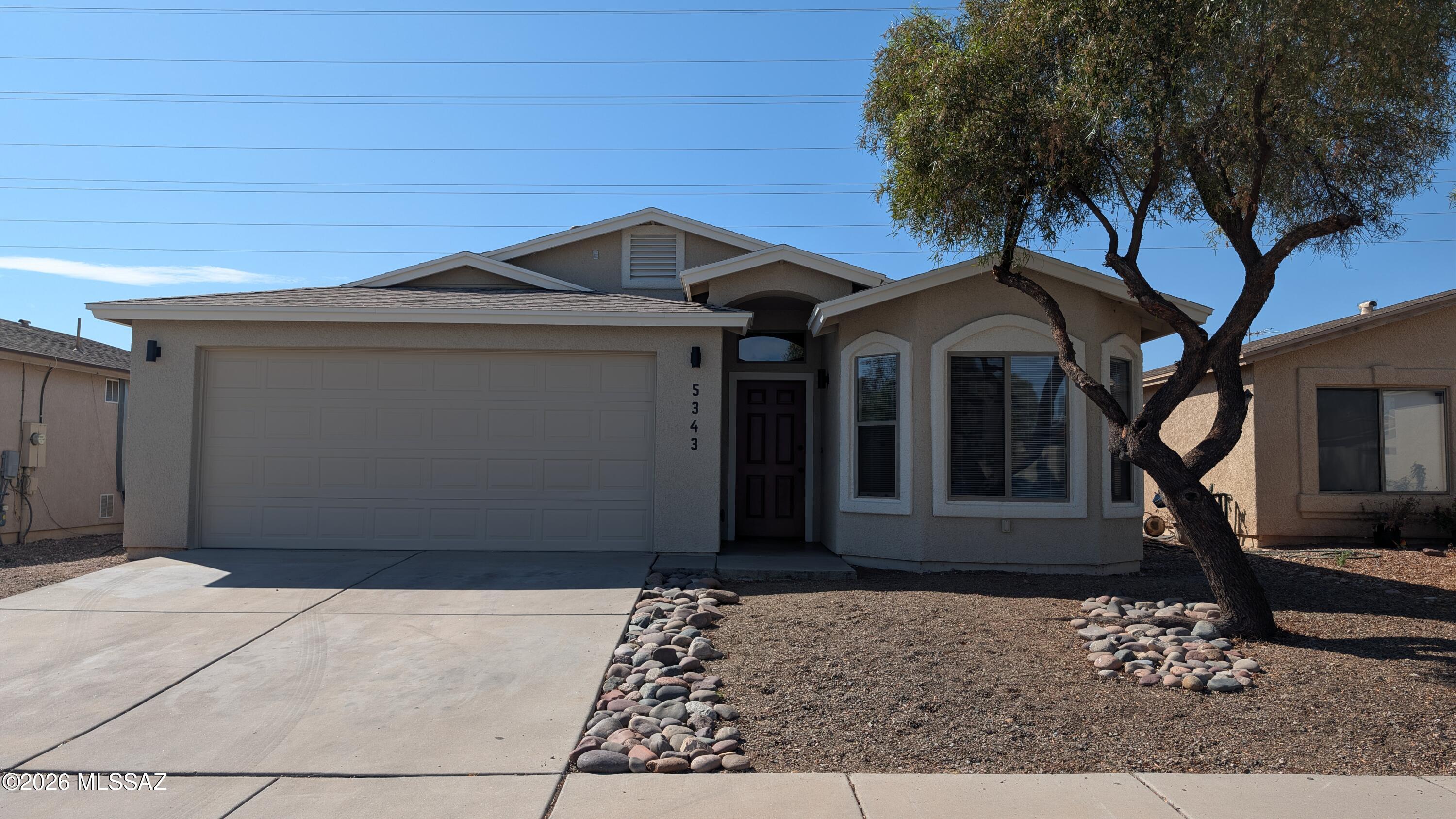 Declare your independence from renting.  Another affordable homeownership opportunity brought to you by Pima County Community Land Trust.  Features include: New Roof, New Heating & Cooling, New Water heater, New kitchen & bathroom cabinets with quartz countertops and new toilets and sinks.  new stainless steel appliances, New Interior and exterior paint and new ligting fixtures. New garage door and motor.  This home is gorgeous and the price cannot be beat.