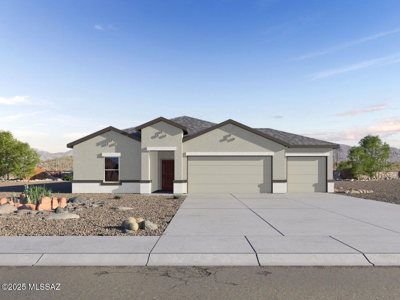 **To be built** The Kingston plan is a perfect blend of comfort, modern living, and energy efficiency and sits on a very large homesite with no rear neighbor. This thoughtfully crafted one-story home spans 2,068 square feet and offers four bedrooms, two bathrooms and a three-car garage, ideal for families of all sizes. The open-concept design features a spacious great room that effortlessly connects with the kitchen and dining area, creating an inviting central hub for everyday living and entertaining. The kitchen is equipped with contemporary appliances and a pantry.  The primary bedroom, located at the rear of the home, provides a peaceful retreat with a private ensuite bathroom and a generous walk-in closet. Don't miss this best-seller