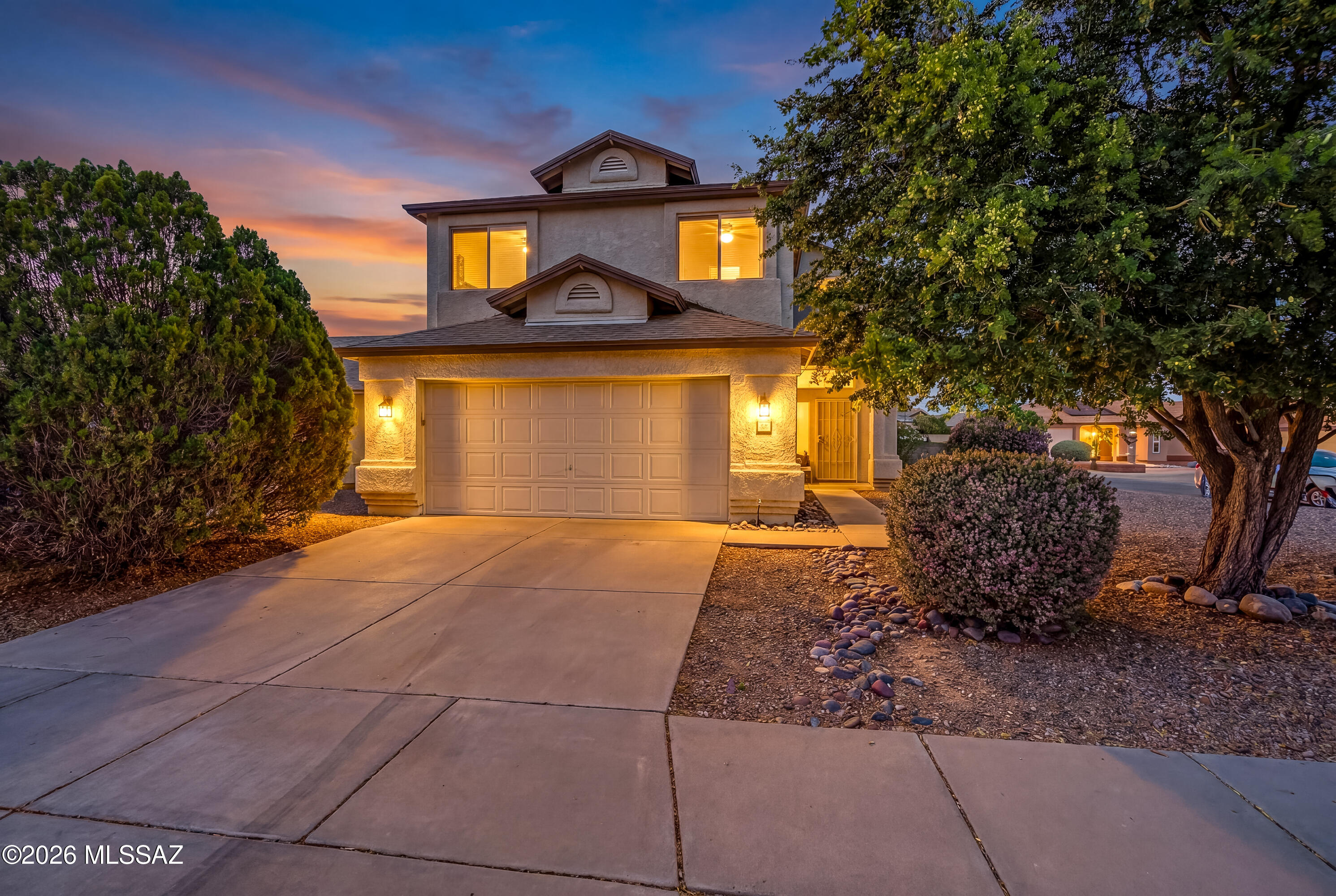 This is it! Updated 2-story home with 4 bedrooms and 2.25 baths. Fresh interior paint, new carpet, 16 SEER HVAC, gas water heater, dishwasher, disposal, and faux wood blinds. Features vaulted ceilings, ceiling fans, spacious kitchen, and separate laundry. Low-maintenance yard with large backyard and room for a pool. Cul-de-sac location near parks, shopping, and schools.