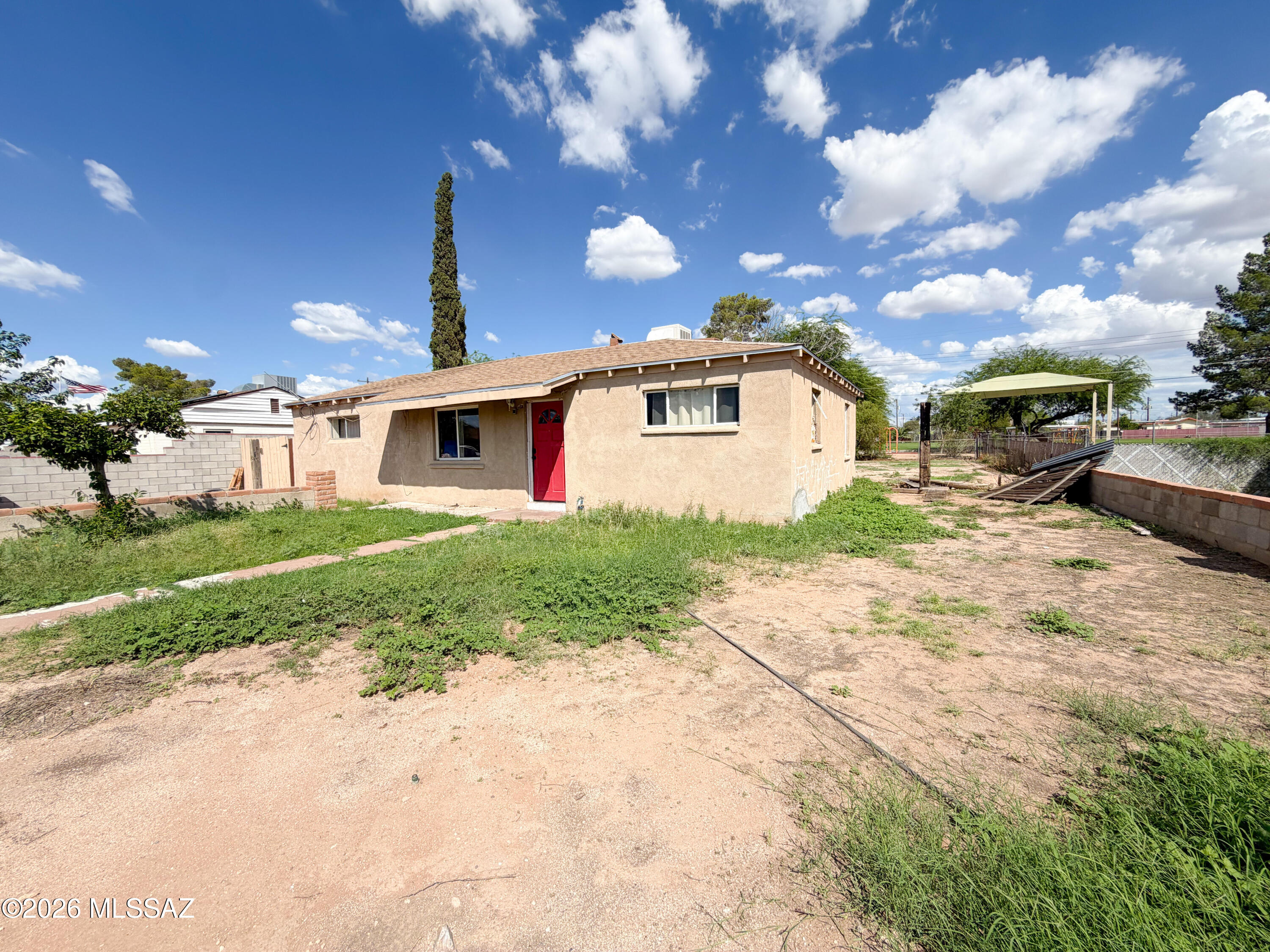 LOOKING FOR YOUR NEXT FIX-UP PROJECT??? Here's your chance! This 2-bedroom, 1-bath home is full of potential and ready for your vision. Situated on a spacious lot and backing to a beautiful park, this property offers a fantastic setting with room to create something special. Conveniently located with quick access to Aviation Highway and I-10, plus close to shopping, dining, and everyday amenities. Whether you're an investor, flipper, or buyer looking for a project, this is an opportunity you won't want to miss. Bring your best offer!