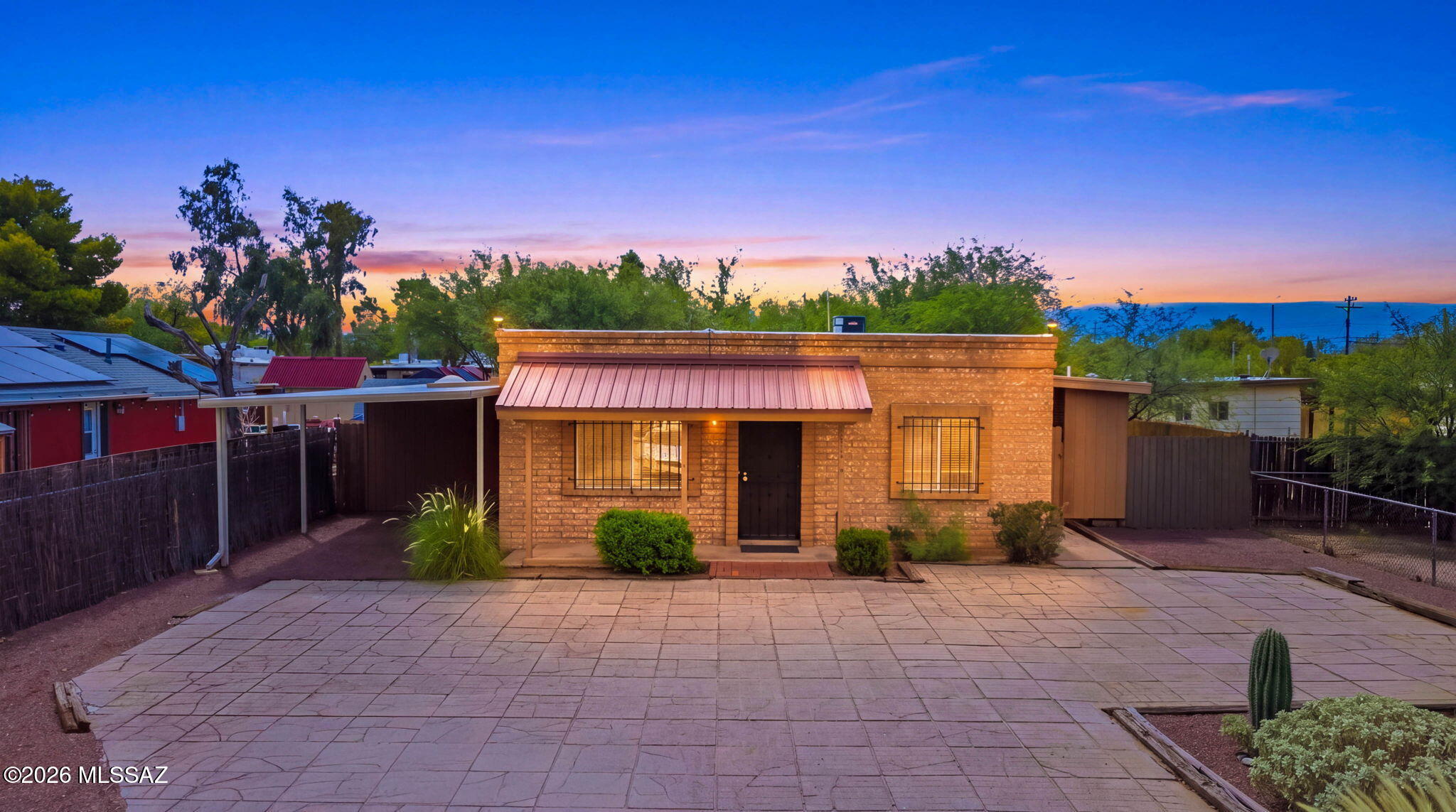 Huge lot, major improvements, and NO HOA! Don't miss this centrally located Tucson home situated on an expansive 9,559 sq. ft. lot. This home features several recent improvements, including a new AC unit, new water heater, recoated roof, and fresh interior paint. The oversized lot provides plenty of outdoor space and possibilities for the new owner to make it their own. Whether you're a first-time buyer, looking to downsize, or searching for your next investment property, this home offers a great combination of affordability, recent improvements, and outdoor space. Conveniently located near shopping, dining, and popular Tucson attractions, including Trail Dust Town and Golf N' Stuff. Don't miss this move-in ready home! offers convenience and opportunity. Don't miss this unique opportunity!