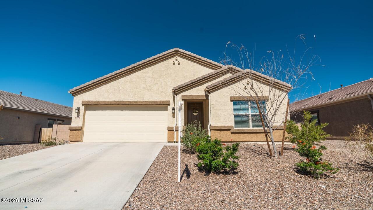 Welcome home!
Nestled within the vibrant, master planned community of Saguaro Bloom, this home offers more than just a place to live, it offers a front row seat to the beauty of the Sonoran Desert.
From the moment you arrive, the pride of ownership is evident. The interior has a thoughtful, open concept layout that flows, making it ideal for family gatherings and entertaining friends. 
Step through the back door and into your private retreat with beautiful pavers, turf, and breathtaking mountain views.  
Enjoy all amenities with a community pool, parks around every corner and walking trails for your four-legged friends. 
Saguaro Bloom is known for its ''super friendly'' atmosphere, where neighbors become lifelong friends!