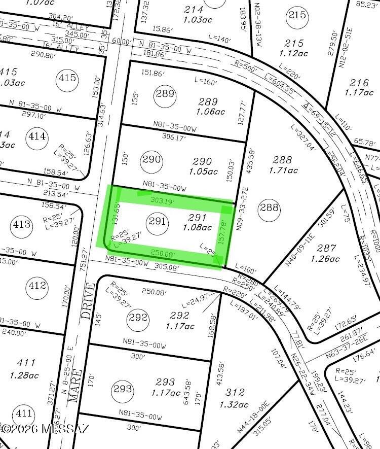 Diamond Bell Ranch - Tucson Unit 11 (1-448) - Land