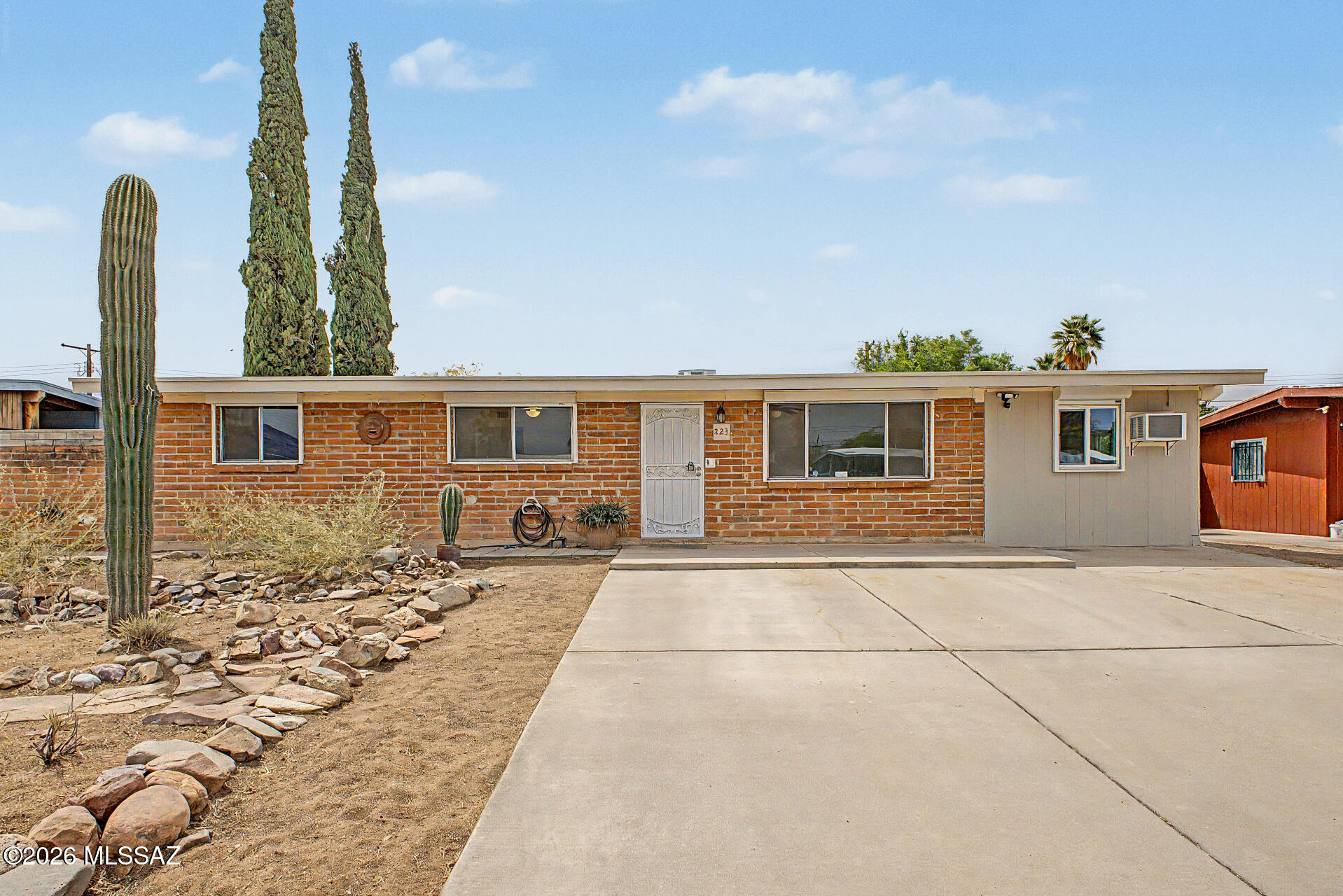 Beautifully remodeled 4-bedroom, 2-bathroom home ready for immediate move-in! This spacious layout is perfect for comfortable living and entertaining. The upgraded kitchen offers a modern, elevated feel and comes fully equipped with all appliances. Enjoy generously sized bedrooms, including a primary suite with a private bathroom. A dedicated laundry room with washer and dryer adds extra convenience. The property features ample off-street parking for ease and security. Step outside to a nicely sized backyard with mature trees providing plenty of shade, along with stunning mountain views--perfect for relaxing evenings on the patio. A large storage shed/workshop in the backyard offers additional space and versatility. Pets are welcome, with owner approval based on quantity, type, and size.