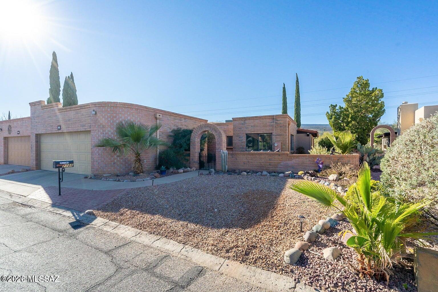 Welcome Home! From the moment you step through the door, you feel right at home. Comfortable & inviting this property offers plenty of space to relax, entertain,& enjoy the best of desert living. Open & spacious layout provides lots of room for entertaining, while the split-bedroom floor plan offers privacy & makes hosting overnight guests a breeze. You will appreciate the separate office & den, with the flexibility to use the den as an additional dining or gathering area. Step outside to your nicely sized backyard & enjoy the peaceful beauty of the desert. Sit back, relax, & take in the views while watching the abundant desert wildlife that makes this setting so special. Select furniture can be purchased through SBOS, making it easy to settle in and make this home truly yours.