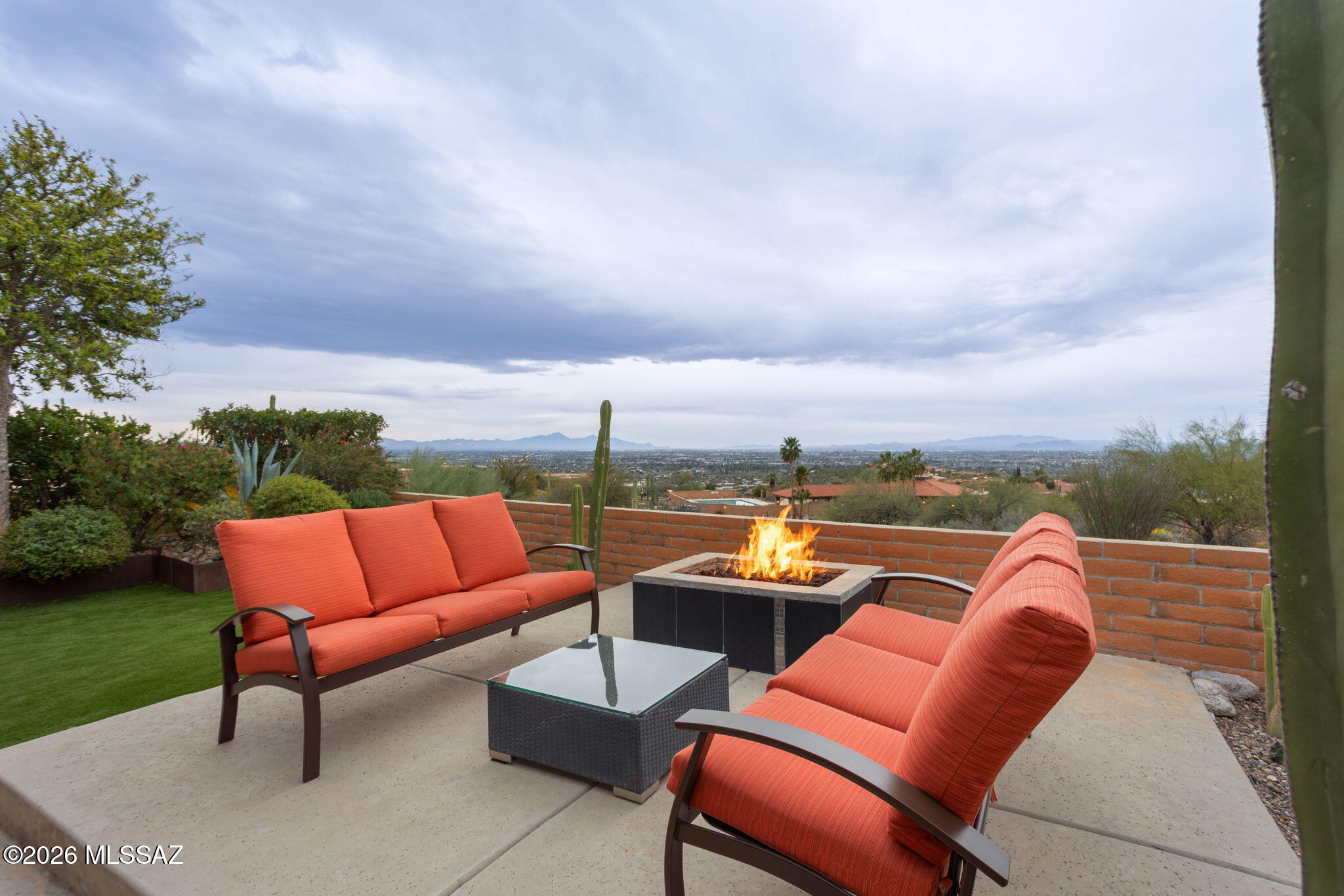 Breathtaking views! Located in the highly desirable Fairfield in the Foothills neighborhood, this home offers the best of the Tucson Foothills. Completely remodeled with a true designer's eye, this stunning home blends style, comfort, and quality at every turn. Kitchen was opened to create a seamless connection to the living area offering easy flow to the back patio - ideal for everyday living and entertaining. Carefully curated finishes with a modern feel throughout. 2 community pools/spa, clubhouse, lighted pickleball & tennis court and bocce ball for your enjoyment. Conveniently located near shopping, restaurants and abundant hiking. Welcome Home to Fairfield! New in last 4 years: water heater, water softener, HVAC, and irrigation system.