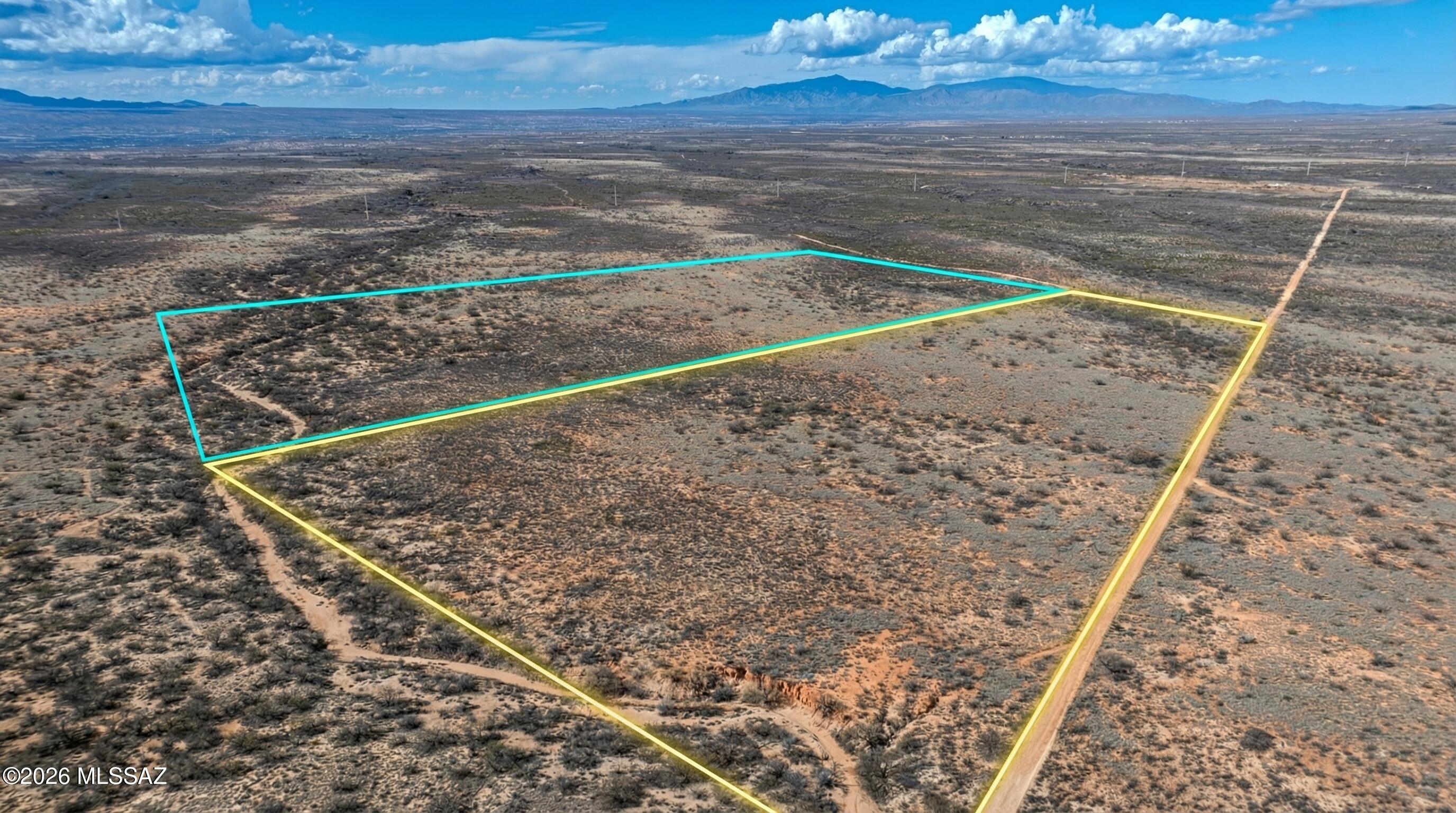 36 acres located on the West side of Dragoon Mountain Ranch. Time to Saint David is 15 minutes and Benson is another 10 minutes down the road. This 36 acres also allows the opportunity to purchase the adjacent lot also for sale from a different owner. Gives you 72 plus acres of something that cannot be made anymore, ''Land''. This ares is known for panoramic views of the Cochise Stronghold and ownership allows access to the stronghold by the East Gate.. This is a great opportunity to own land in an undisturbed setting with a rural lifestyle.