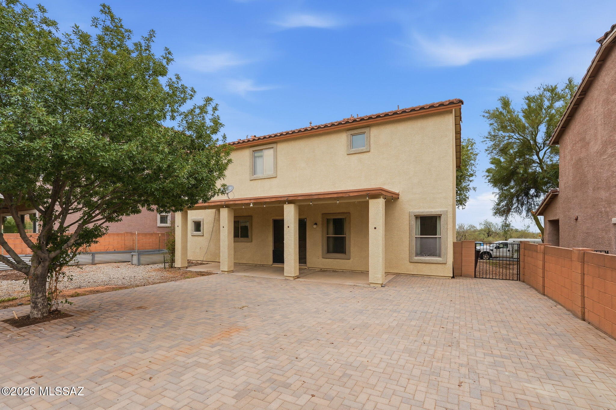 ASSUMABLE LOAN 3.625%...Welcome home to this beautiful two-story home featuring 3 spacious bedrooms, 2.5 bathrooms, and a versatile den that can easily become a 4th bedroom, playroom, or home office. Brand new HVAC system. Nestled in the highly desirable Rancho Sahuarita community, this home offers the perfect setting to make lasting family memories. Spend your days exploring the community's incredible amenities, including a sparkling lake, water park, walking trails, skate park, and numerous neighborhood parks where kids can play and families can gather. Back at home, the beautifully landscaped backyard is the perfect place to host summer BBQs, celebrate special occasions, watch the kids play, or simply unwind together after a long day.