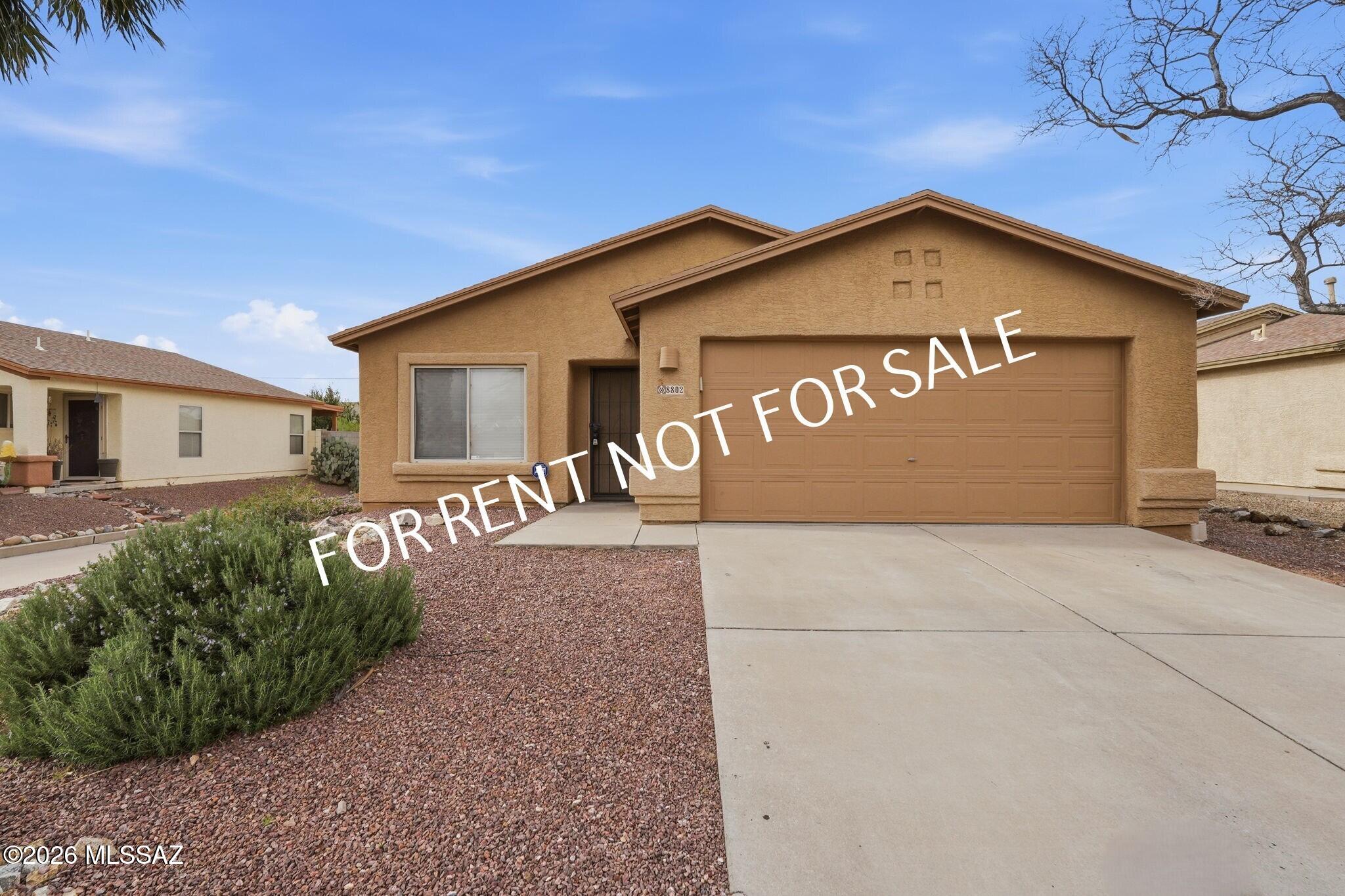Built 1999 3 BED 2BATH 1373 sq. ft.  Beautiful home located Rita Ranch Community Desert Crossing Subdivision and the award-winning Vail School District. Home welcomes you with an inviting floor plan and tons of natural lighting. Brand new plush carpet and fresh neutral interior paint throughout the home complemented by tile flooring. Kitchen features freshly painted white cabinetry and centered island. Appliances included: refrigerator, gas oven/stove, dishwasher, W/D hookups. Large Master bedroom offering an ensuite with dual sinks, a garden tub perfect for relaxation and separate walk-in shower. Enjoy the private backyard with a sparkling gated pool surrounded by beautiful landscape perfect for gatherings and Arizona weather. Weekly pool service included. Pets are subject to approval. **Please visit our website for SECURITY DEPOSIT AMOUNT AND OTHER FEES.*