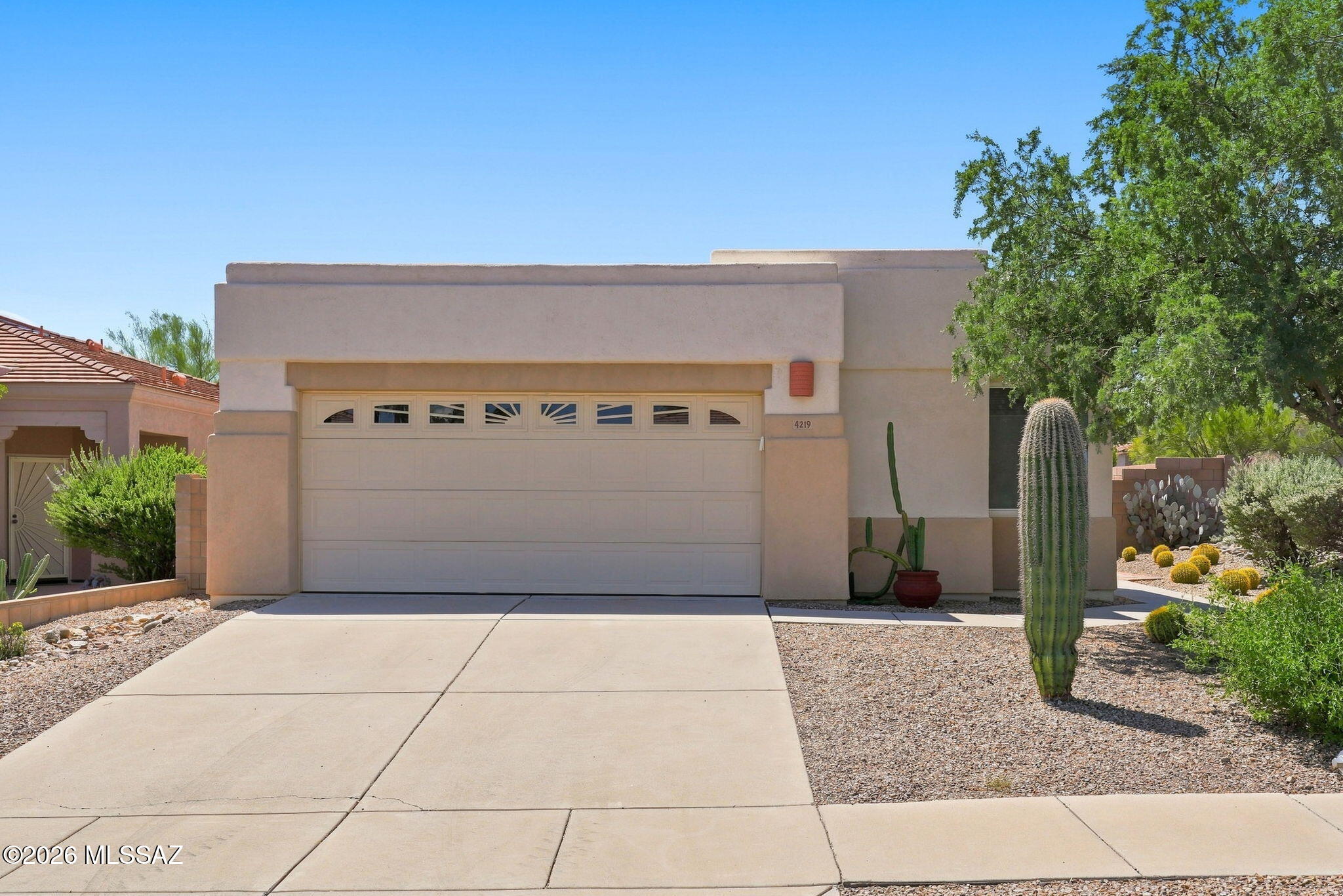 Welcome home to this beautiful 3-bedroom, 2-bath home located in this beautiful gated community of Rancho Agua Dulce! Offering nearly 1,500 sq. ft. of comfortable living space, this home features a newer roof and HVAC, fresh new carpet, and a spacious oversized 2-car garage. Situated on a corner lot, the property offers added privacy and plenty of Arizona charm. Enjoy gorgeous sunrises with your morning coffee and stunning sunsets at the end of the day. With thoughtful updates, a great location, and the added security of a gated community, this home is ready for its next owner to move in and make it their own!