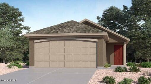 This new single-level home features a convenient open-concept layout that combines the kitchen with the living and dining areas. Three bedrooms are tucked away to the side of the home for enhanced privacy, including the spacious owner's suite, complete with a spa-inspired bathroom and walk-in closet. A two-bay garage completes the home. Our homes come with Quartz Countertops, the Frigidaire Stainless Steel Appliances, Rinnai Tankless Water Heaters, Post-Tension Foundation, Taexx built-in pest control system, Radiant barrier roof decking, 2'' Faux Wood Blinds and more! As an added bonus, this home comes complete with a washer and dryer!