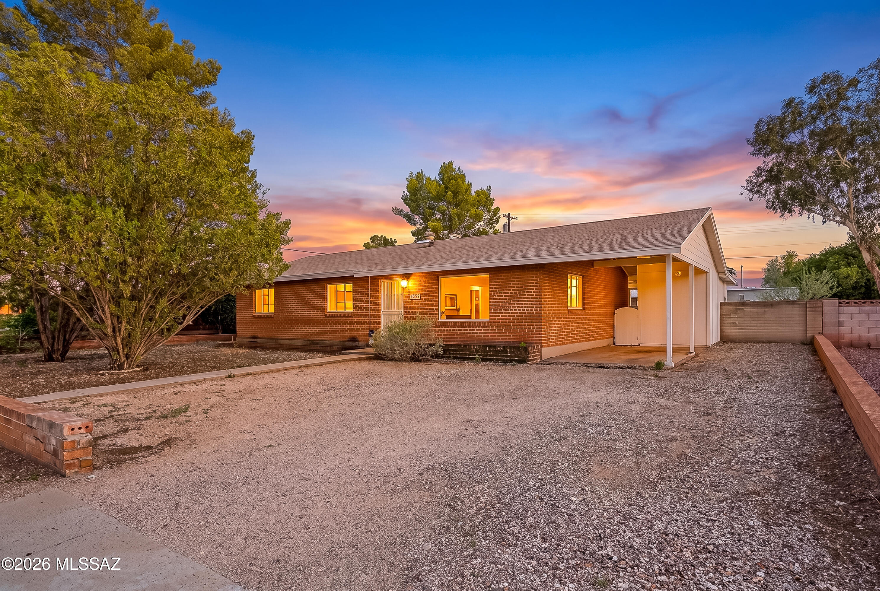 So much peace of mind! This thoughtfully updated 3-bedroom, 2-bath brick ranch has already taken care of many of the major improvements homeowners hope to avoid. Enjoy an updated 200-amp electrical panel, a replaced water supply line from the meter to the home, newer HVAC and water heater, an updated kitchen and bathrooms, and newer tile flooring throughout the main living areas.
Outside, you'll find a spacious backyard ready for your personal vision, additional storage, and a single-car carport. Conveniently located near shopping, restaurants, and everyday essentials, this home offers both comfort and convenience.
One of the neighborhood's greatest highlights is its walkability. Stroll to highly rated Kellond Elementary, an A-rated TUSD school, or spend the day at Palo Verde Park... featuring a splash pad, swimming pool, dog park, playground, multiple sports fields, and fully shaded basketball courts. Best of all, the park amenities--including the pool--are free to enjoy.
Whether you're buying your first home or simply looking for a welcoming community, this eastside neighborhood offers an exceptional lifestyle with outstanding schools, incredible parks, and the perfect setting to put down roots.