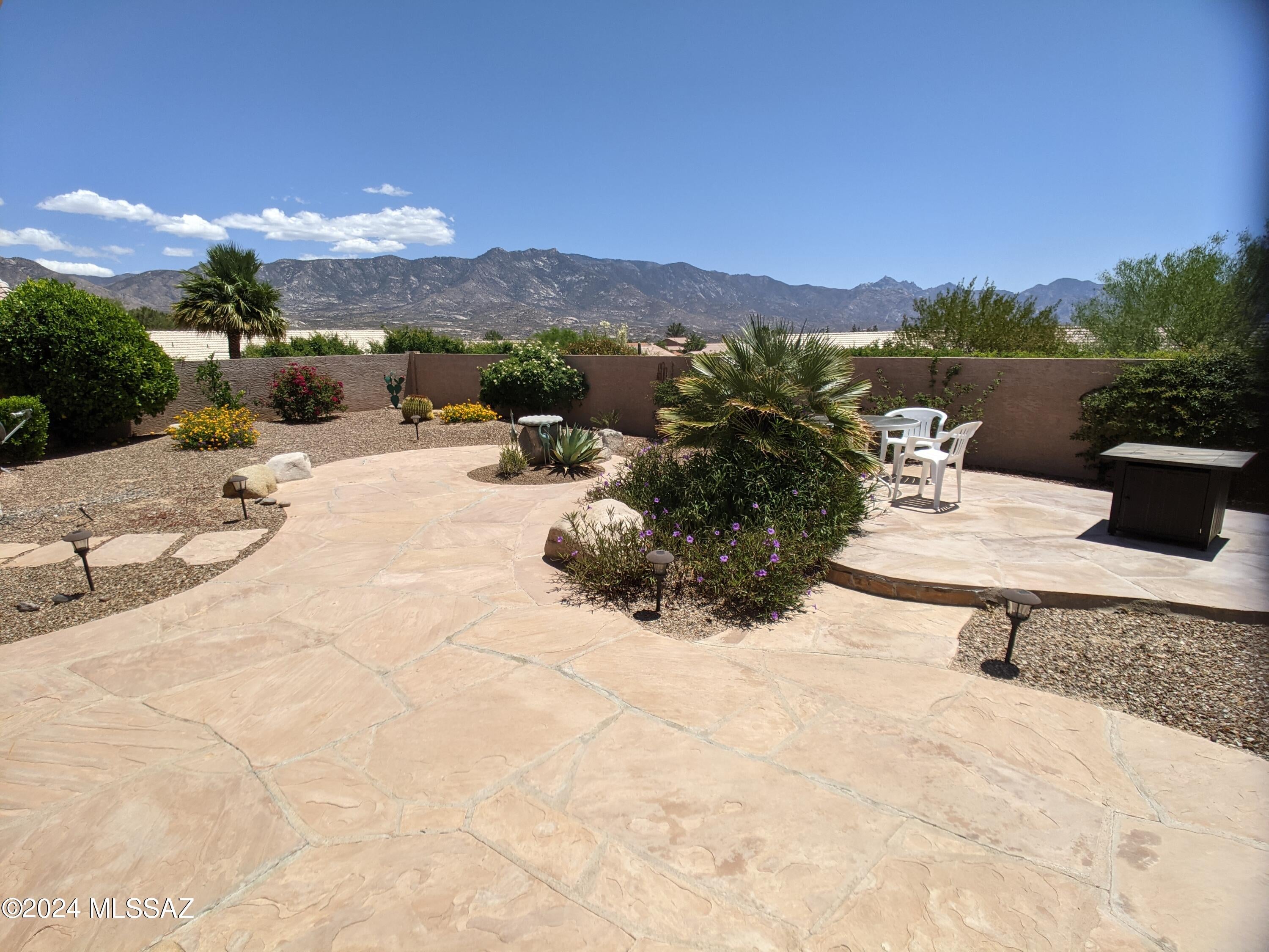 DOUBLE MASTER SUITES! FURNISHED Beautiful Topaz Model, Well-maintained and CLEAN! Enclosed Rear Yard with lots of hardscape, covered Patio, BBQ, and VIEWS, BEAUTIFUL VIEWS! This is what the SaddleBrooke LIfestyle is all about. Are you Building a new home? Shopping for your own Special Abode? Want to come ''try out'' the amazing High Desert? We do FLEXIBLE LEASES to coordinate with your timeline needs. Treat yourself to this wonderful home. Contact Listing Broker today!