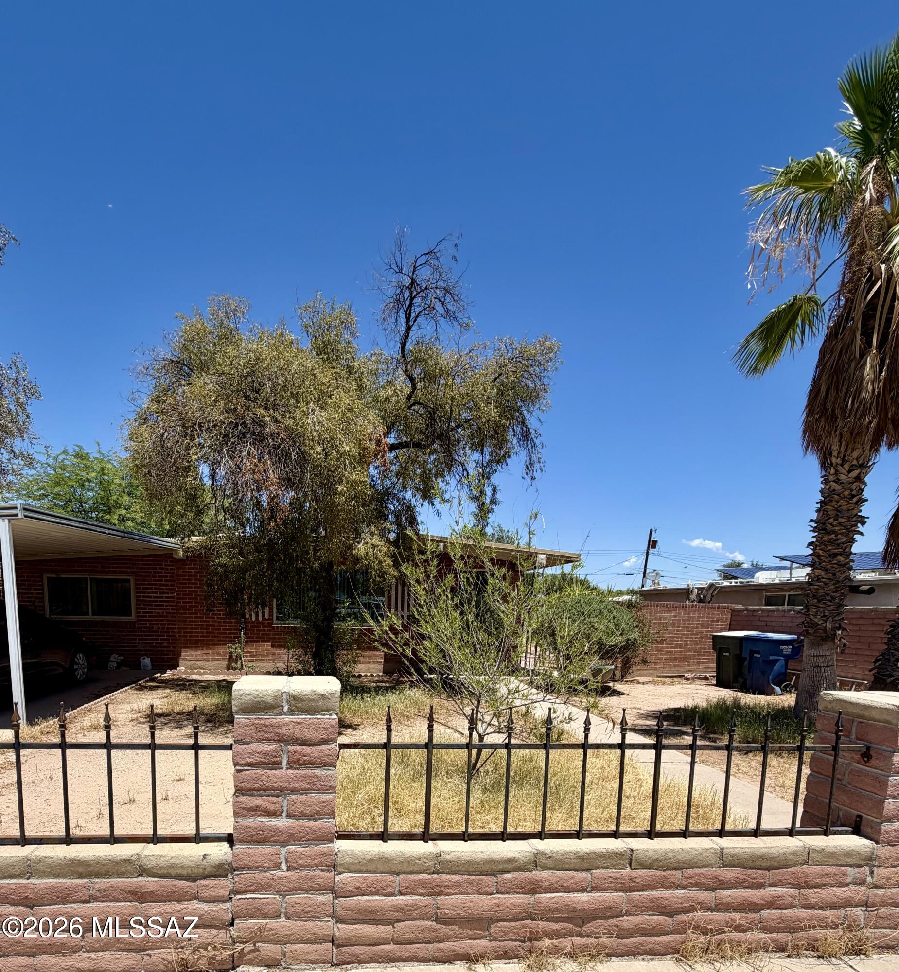 Great opportunity to make this home your own. This solid 3 bed 1 1/2 bath brick home sits on a corner lot and has great bones, making it an excellent option for buyers looking to do some remodel/ updating work inside to add their own personal touch. The spacious yard offers plenty of room for entertaining, future additions, or creating your ideal outdoor space. This property is full of possibilities and can easily be turned into a beauty both inside and out!