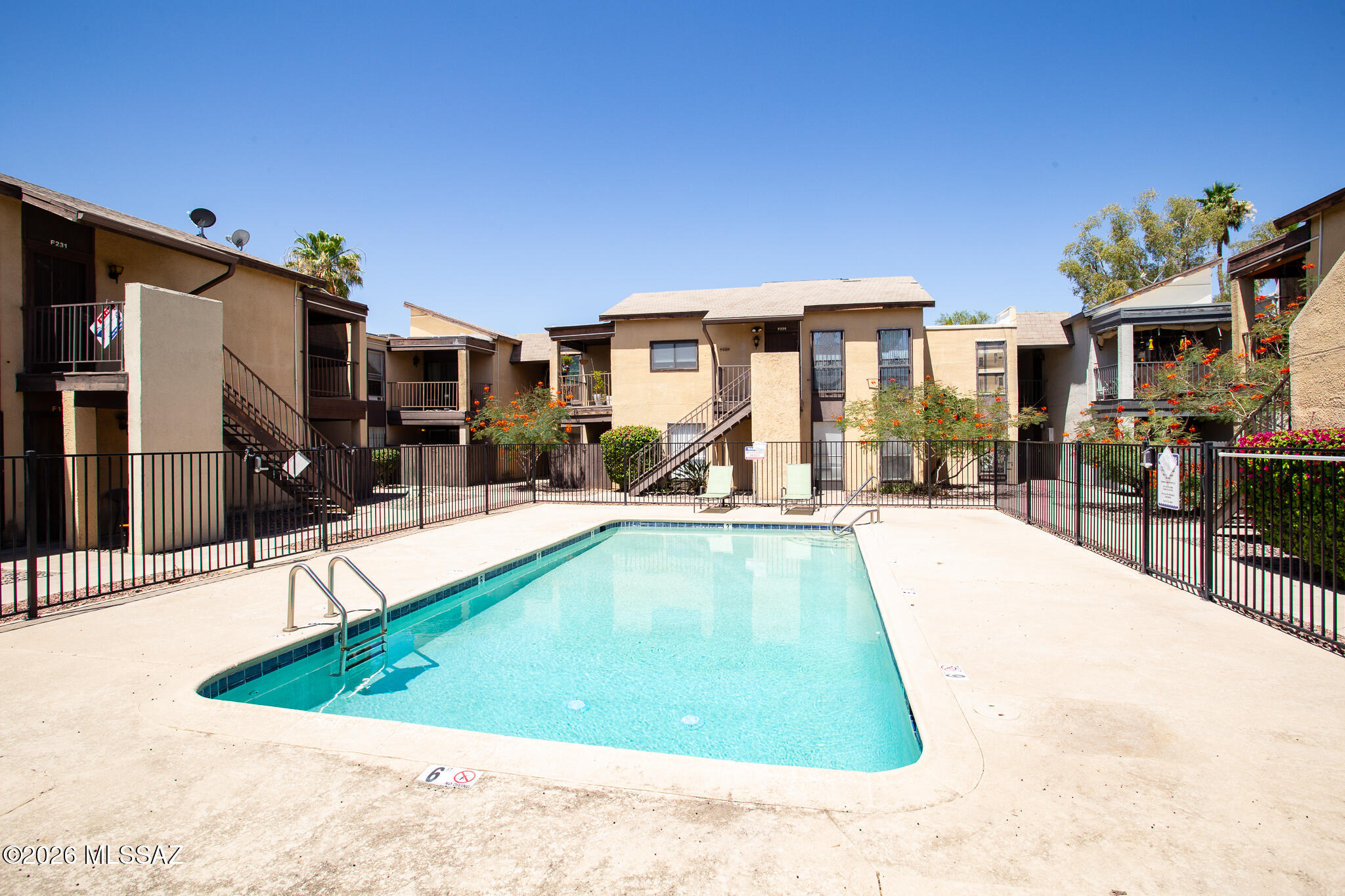 Great ground level condo in The Monaco! With 866 sq ft of living space this condo has 2 bedrooms, 2 bathrooms, laundry area & enclosed covered patio. Kitchen with plenty of cabinet space and dining area. Tile flooring throughout. Steps from the Community Pool. HOA dues include water, sewer, trash & common areas. Located in a great central location close to shopping, restaurants, schools, hospitals and much more!