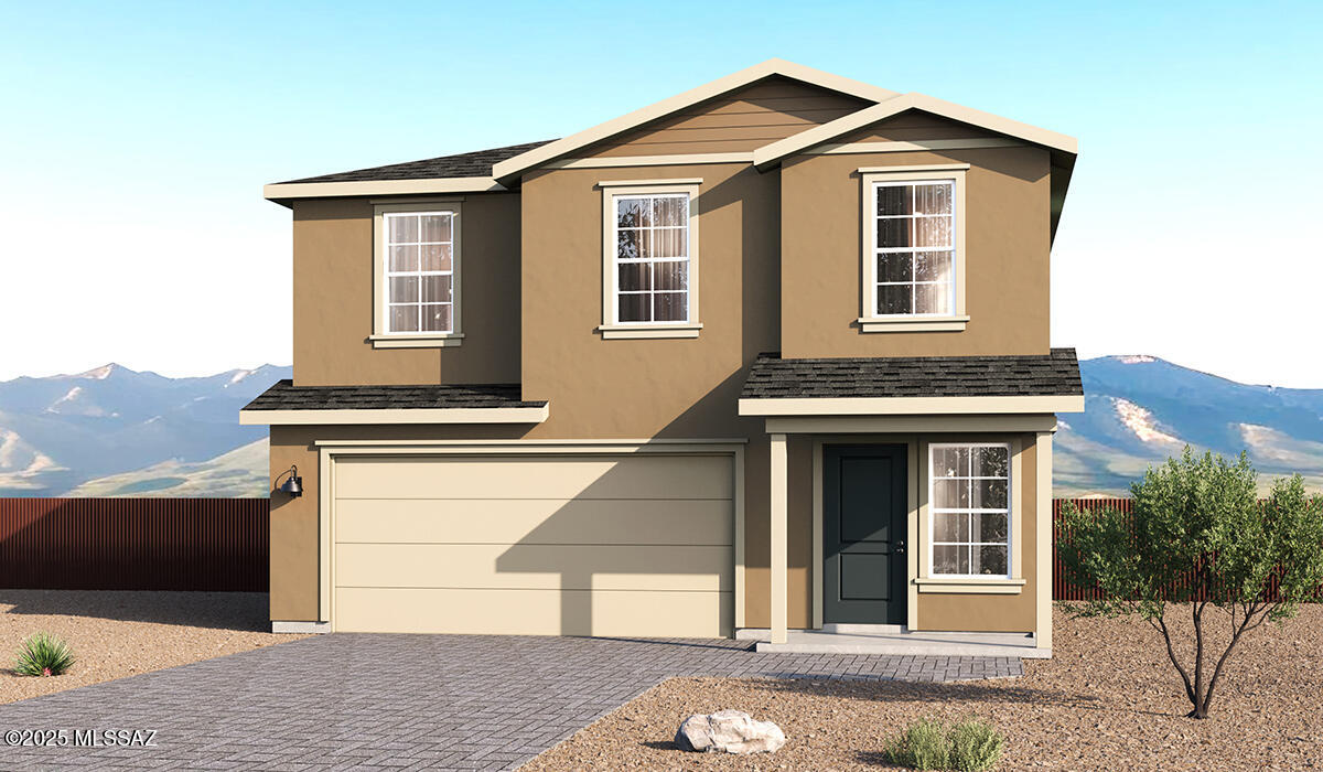 Spacious new construction by D.R. Horton featuring the popular Kleindale Plan with 2384 sq ft, 5 bedrooms, and 3 full bathrooms. This thoughtfully designed two story floor plan offers a flexible layout with a bedroom and full bath on the main level, ideal for guests or multigenerational living. Open-concept great room flows seamlessly into the dining area and kitchen, offering ample cabinetry, generous counter space, and modern finishes. Upstairs features a private primary suite with walk in closet and en-suite bathroom along with additional well sized bedrooms and a beautiful loft area.2-3 car tandem garage provides excellent storage or parking flexibility. Energy-efficient ZERO ENERGY READY construction and contemporary design throughout. Don't miss this one! This home needs to be built. Dirt lot