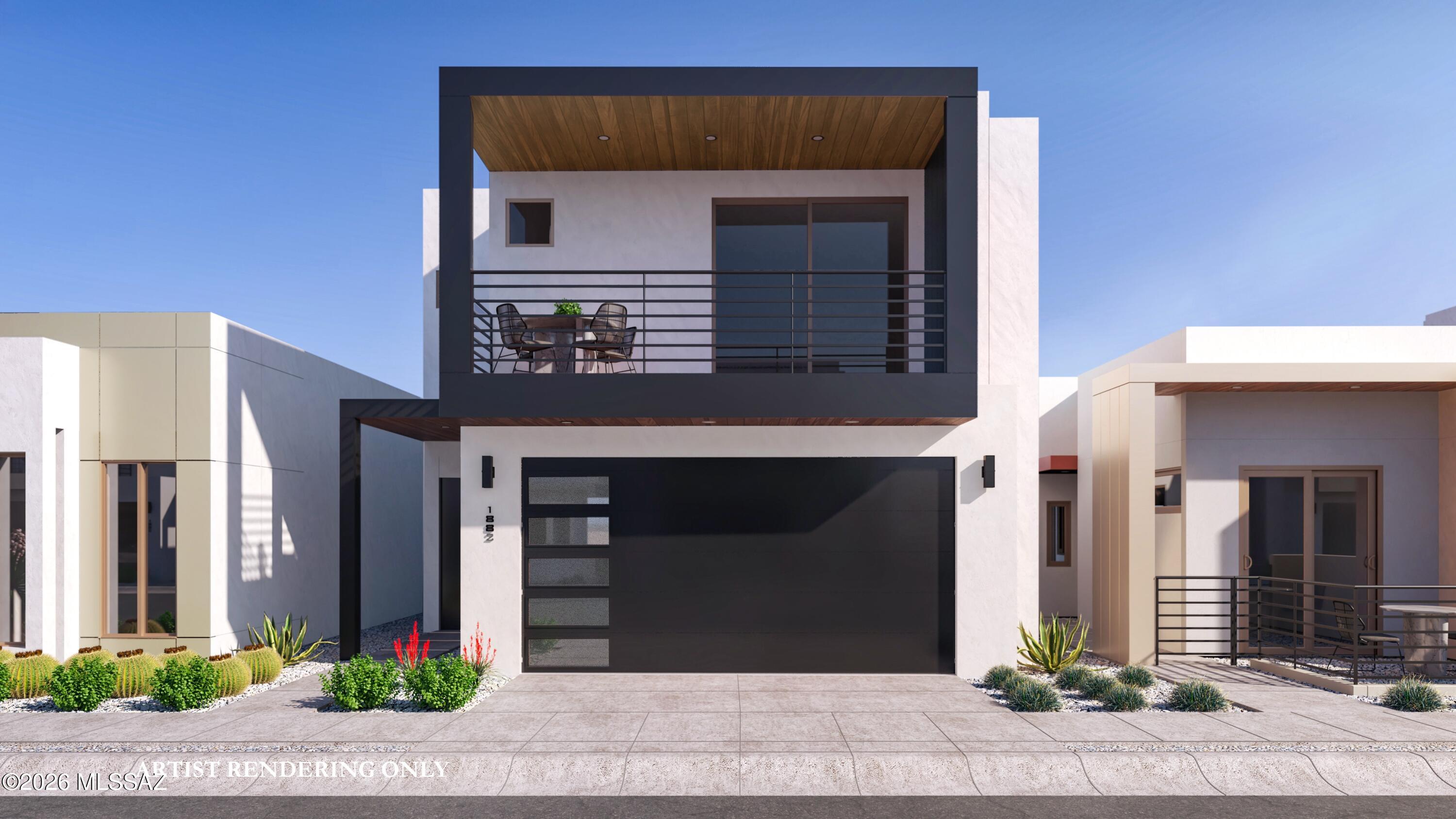 A fresh expression of modern living. The Avant brings a bold, contemporary spirit to The Pearl. Its clean lines, generous windows, and intuitive two story design create a home that feels energized and inspiring from the moment you enter. Inside, the balance between connection and retreat is beautifully executed. The main level invites gathering, creativity, and the natural flow of daily life. The upper level offers peaceful separation and thoughtfully designed bedrooms made for rest and restoration. Located within The Pearl's gated community and steps from The Bridges Marketplace, The Avant connects you to the best of Tucson including dining, entertainment, the University of Arizona, and the vibrant experiences of downtown.