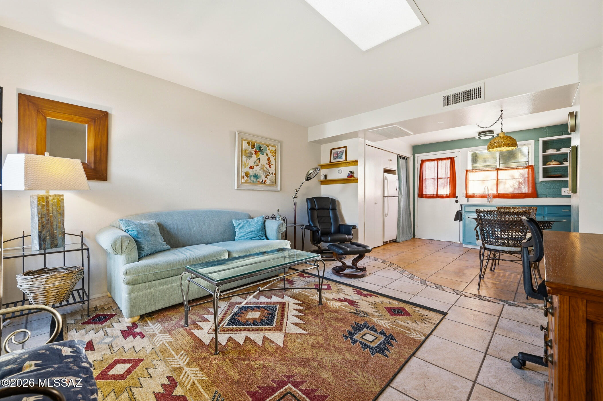 Where the desert sky puts on a show every evening. This charming 1BR/1BA bungalow-style condo carries the soul of old Green Valley -- warm brick, an original vintage stove, open-shelf kitchen with an artisan feel, and a community that moves at your pace. Steps from the park, two pools, and scenic walking paths, with mountain views that glow at golden hour. HOA covers AC, heat, water, and garbage. Has GVR membership. Turnkey and ready -- for the life you actually want to be living.  **Furniture Included**