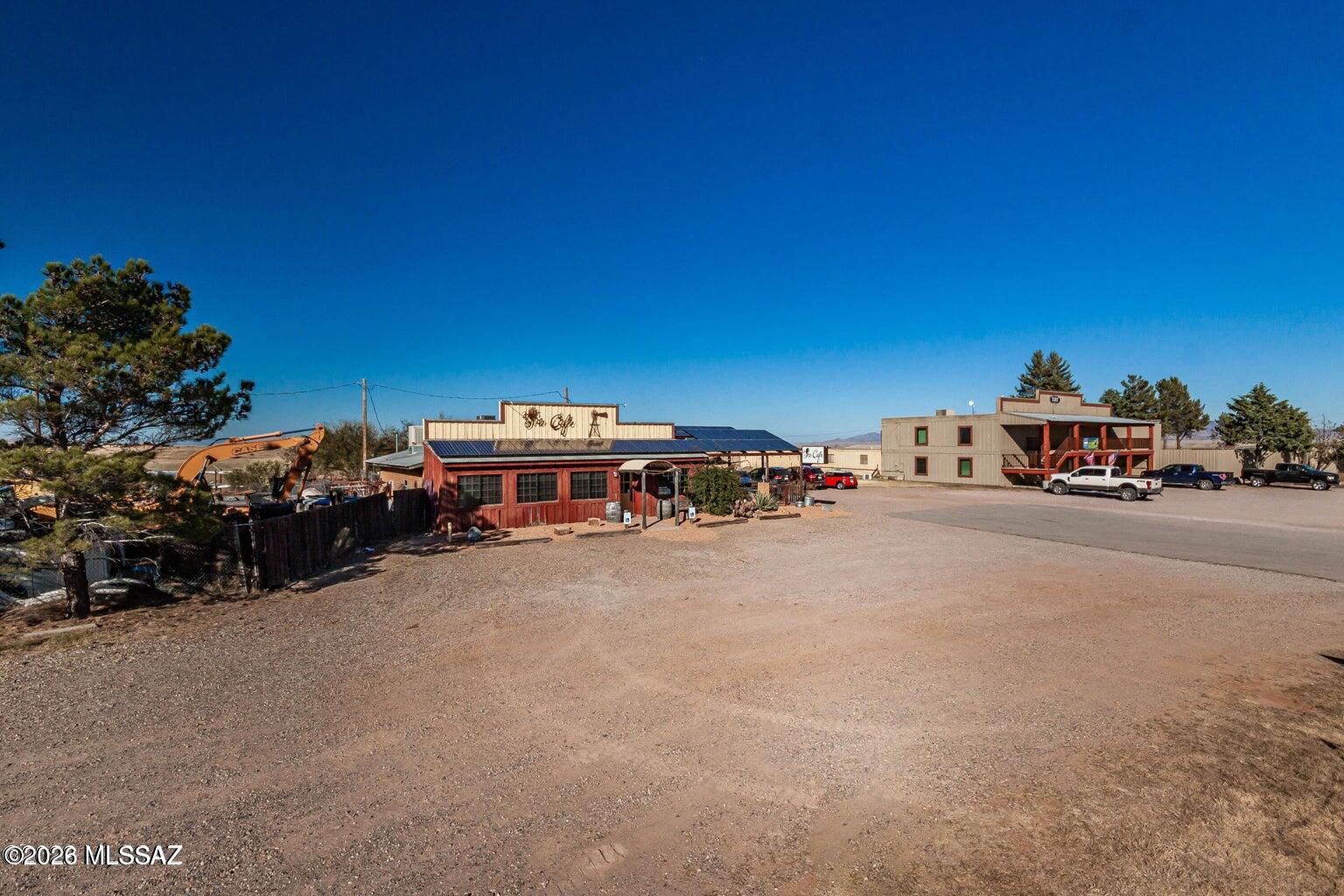 COMMRCIAL BUILDING IN SONOITA! Previously a successful restaurant. Due to increased family responsibility the restaurant is only open Friday and Saturday. This property has unlimited possibilities located in a prime location. Food prep, small deli, wine tasting, bread company.  ''Bring your vision'' of a needed small business to a growing community. Restaurant equipment included in the sale. Owned solar panels with a $150 monthly credit.
