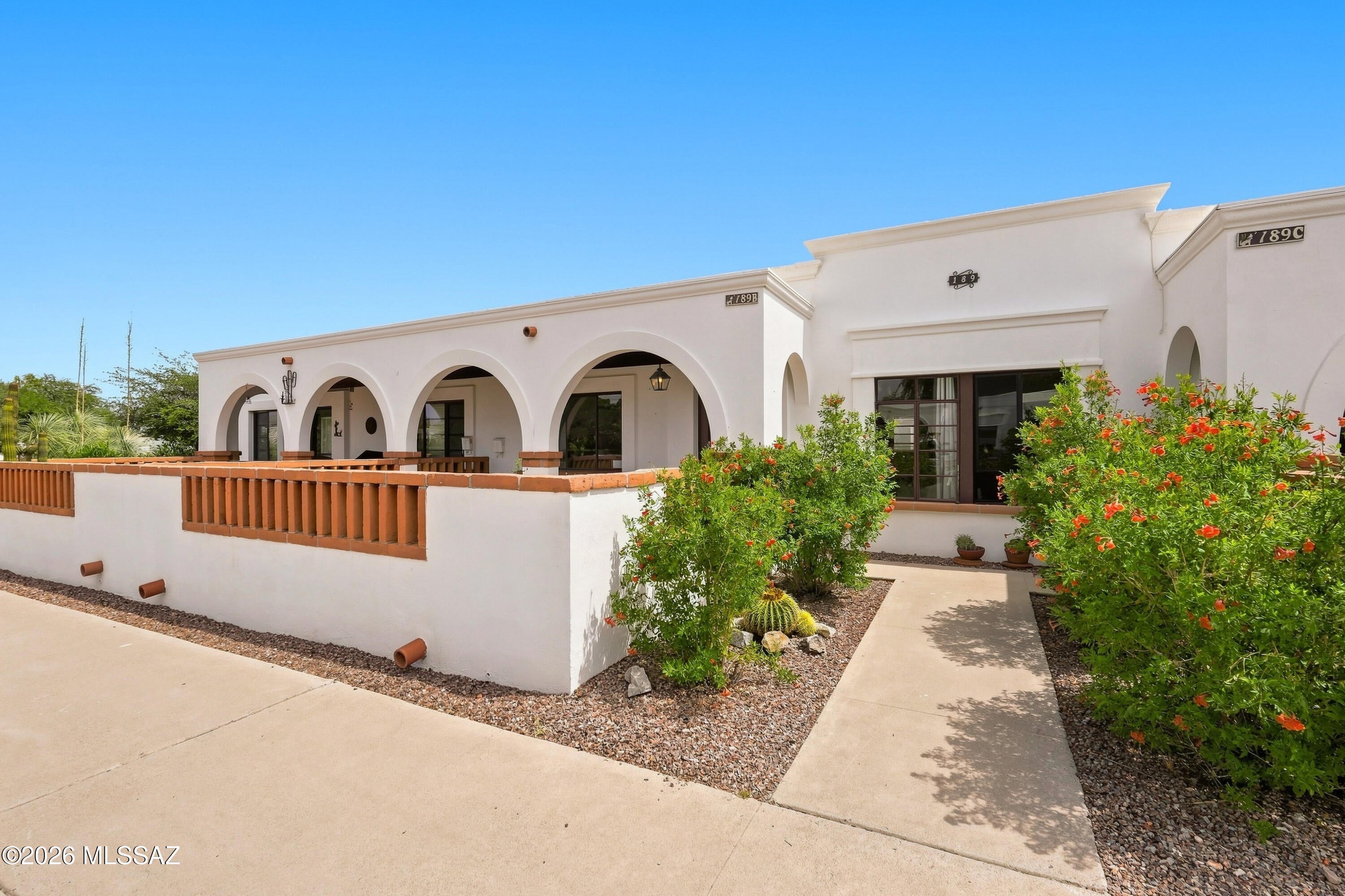 Enjoy easy Green Valley living in this charming 1-bedroom, 1-bath villa located in desirable Villas West! This cozy, low-maintenance home offers a comfortable layout with plenty of natural light and is ideal as a full-time residence, seasonal retreat, or lock-and-leave getaway. Relax on the spacious front patio and take in beautiful Arizona sunsets, or enjoy mountain views from the rear of the property. Additional features include a convenient rear storage area and reserved parking. Best of all, the community swimming pool and laundry facilities are located just across the street! Conveniently situated near shopping, dining, recreation, and everyday amenities in the heart of Green Valley, this affordable villa offers a wonderful opportunity to enjoy the Southern Arizona lifestyle.