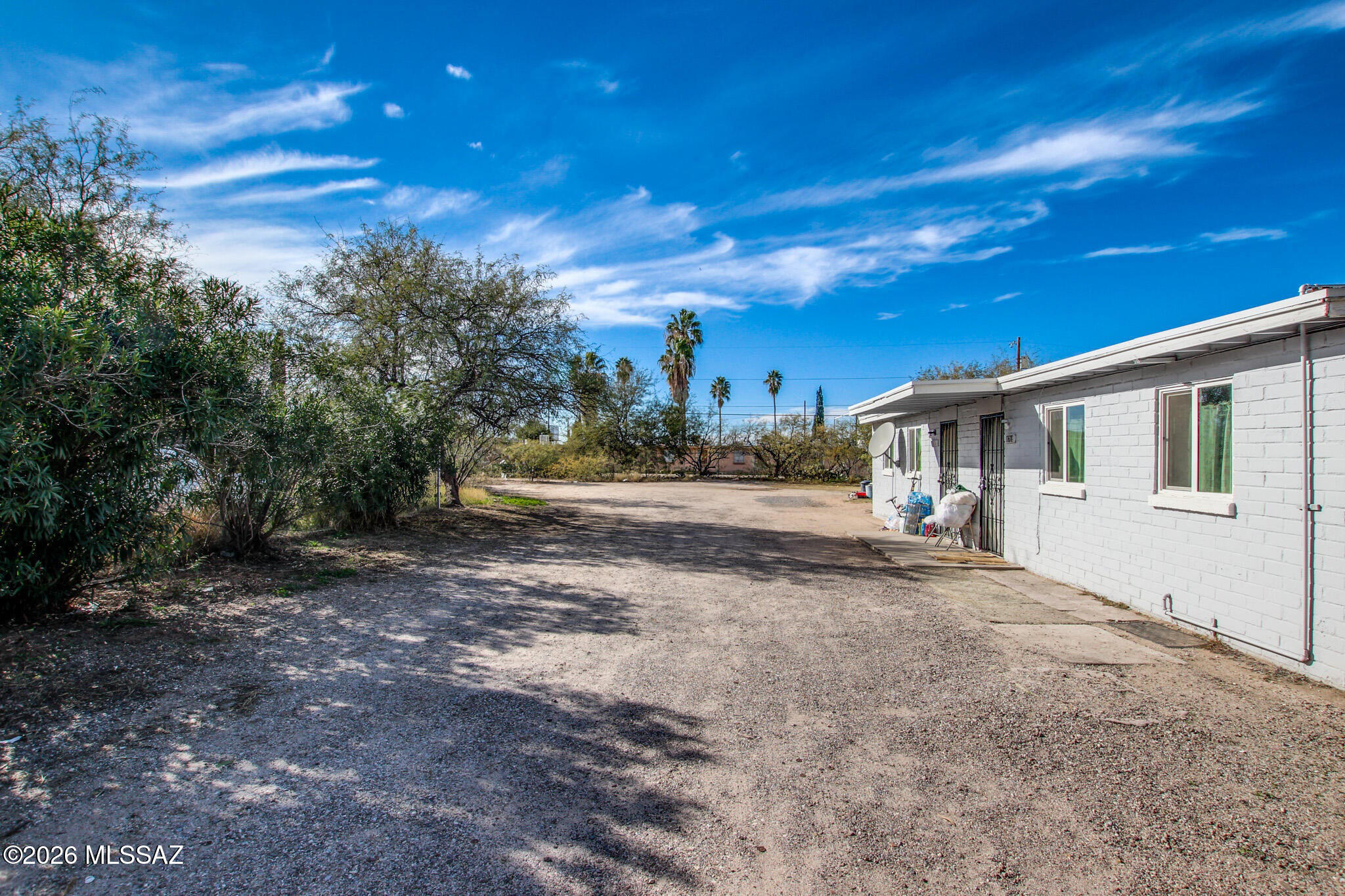 Looking for a strong cash flow opportunity in Tucson? This four unit multi family property offers immediate income with stable, established tenants already in place. Each unit features 1 bedroom and 1 bathroom and is currently rented at 800, 825, 850 and 850 per month, generating 3,325 in total monthly income. The owner covers water while tenants pay all other utilities, helping keep operating expenses streamlined. This is an excellent opportunity for an investor seeking consistent returns and long term portfolio growth in a high demand rental market. Even more potential, the owner also owns the adjacent lot, which is zoned for an additional multi family property, offering future expansion and increased income possibilities. Do not miss your chance to secure a performing asset with upside.