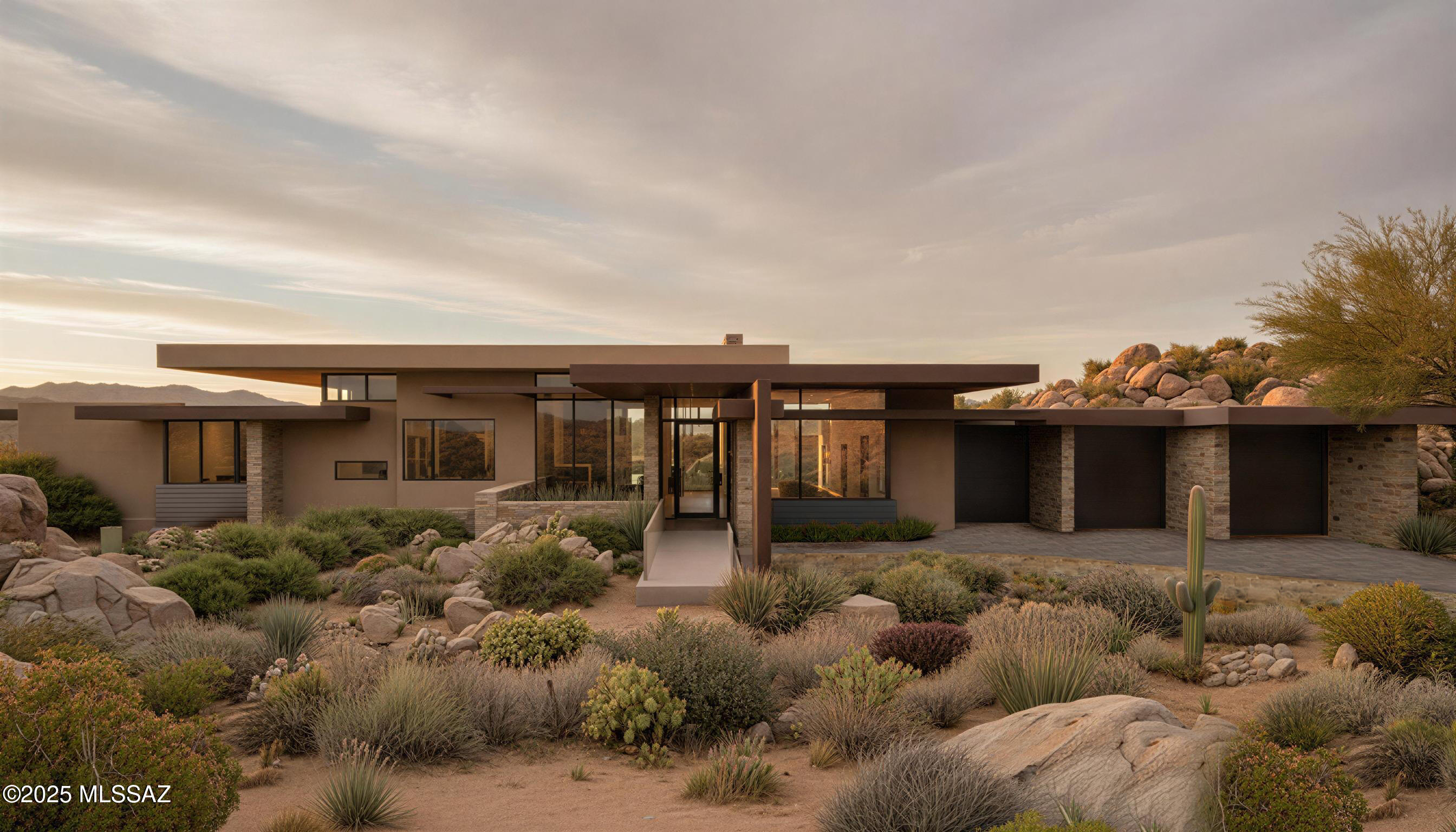 Architect, Kevin B. Howard, Lot 194 Stone Canyon speaks for itself. Nothing compares to the brilliant architecture and stone outcroppings in this unique environment. For those seeking the finest in location, design and quality that dazzles your senses, look no further. The ultimate Great Room, Family/Entertainment Room, Home Office/Study. Expansive Owner's  Suite with private roof deck, 2 Guest Bedrooms with en-suite bathrooms and private terrace plus separate Guest House. Inviting Outdoor Living: large lap pool/spa, outdoor kitchen with BBQ. Please review ''Description of Offerings'' in Documents. Easy to preview with an option to meet with the architect/builder.